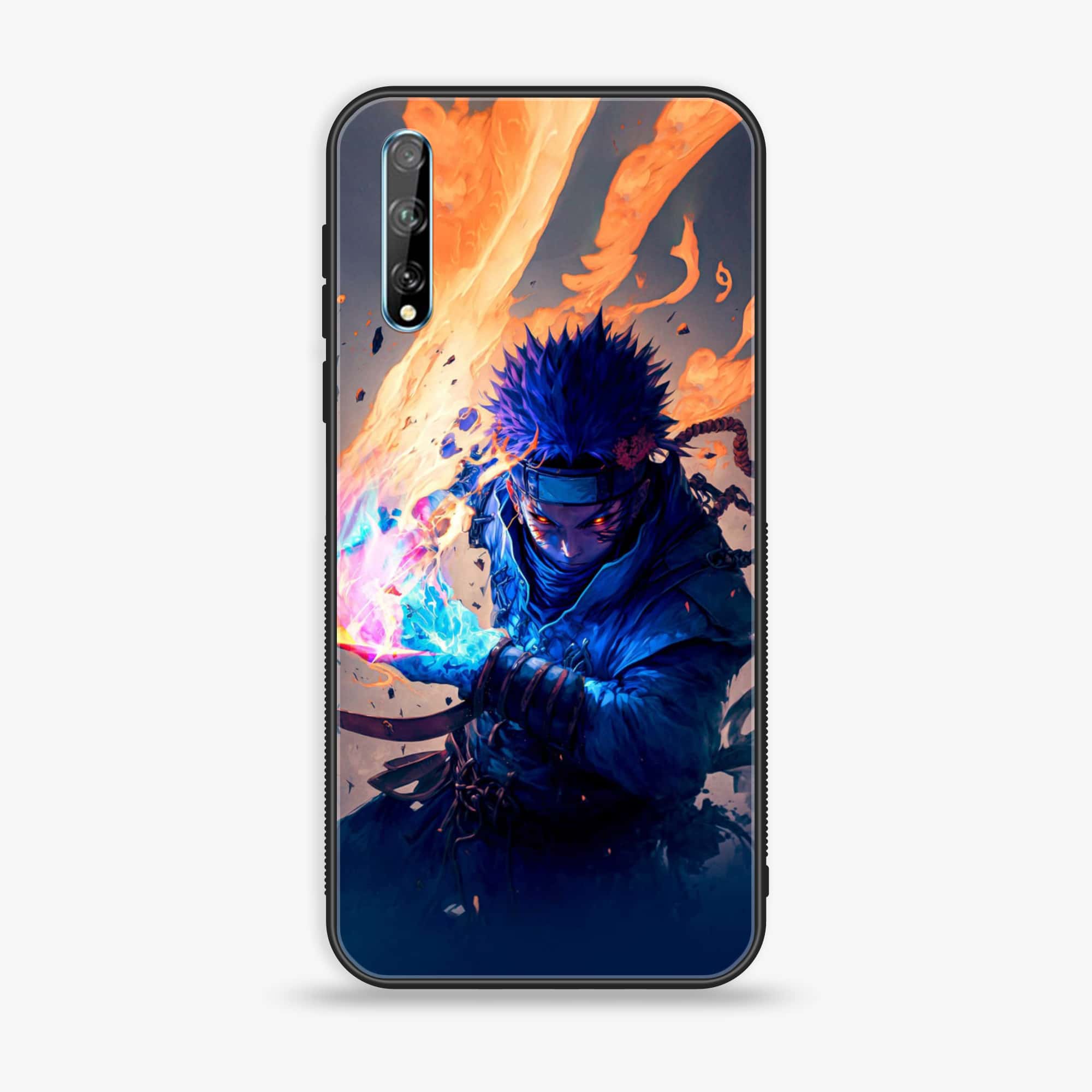 Huawei Y8p - Anime 2.0 Series - Premium Printed Glass soft Bumper shock Proof Case
