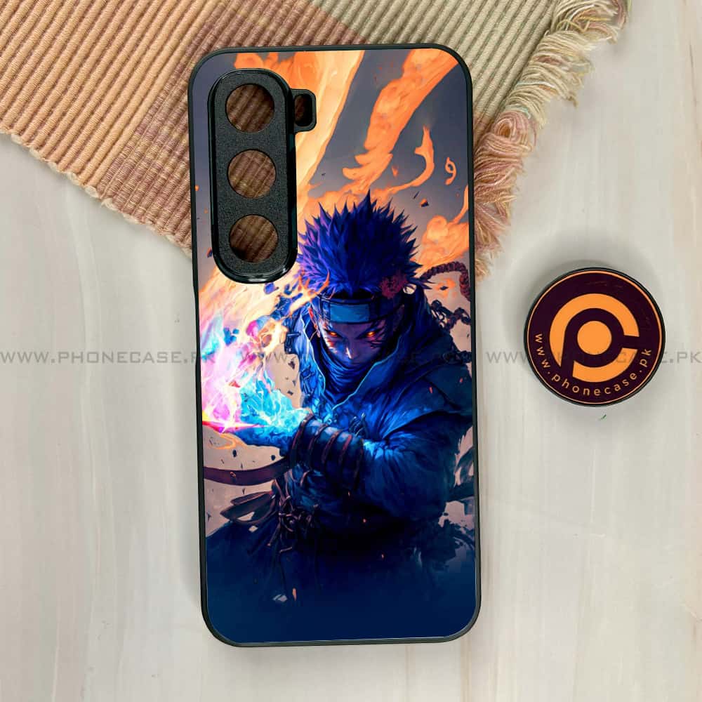 Infinix Hot 60i - Anime 2.0 Series - Premium Metal Printed soft Bumper shock Proof Case