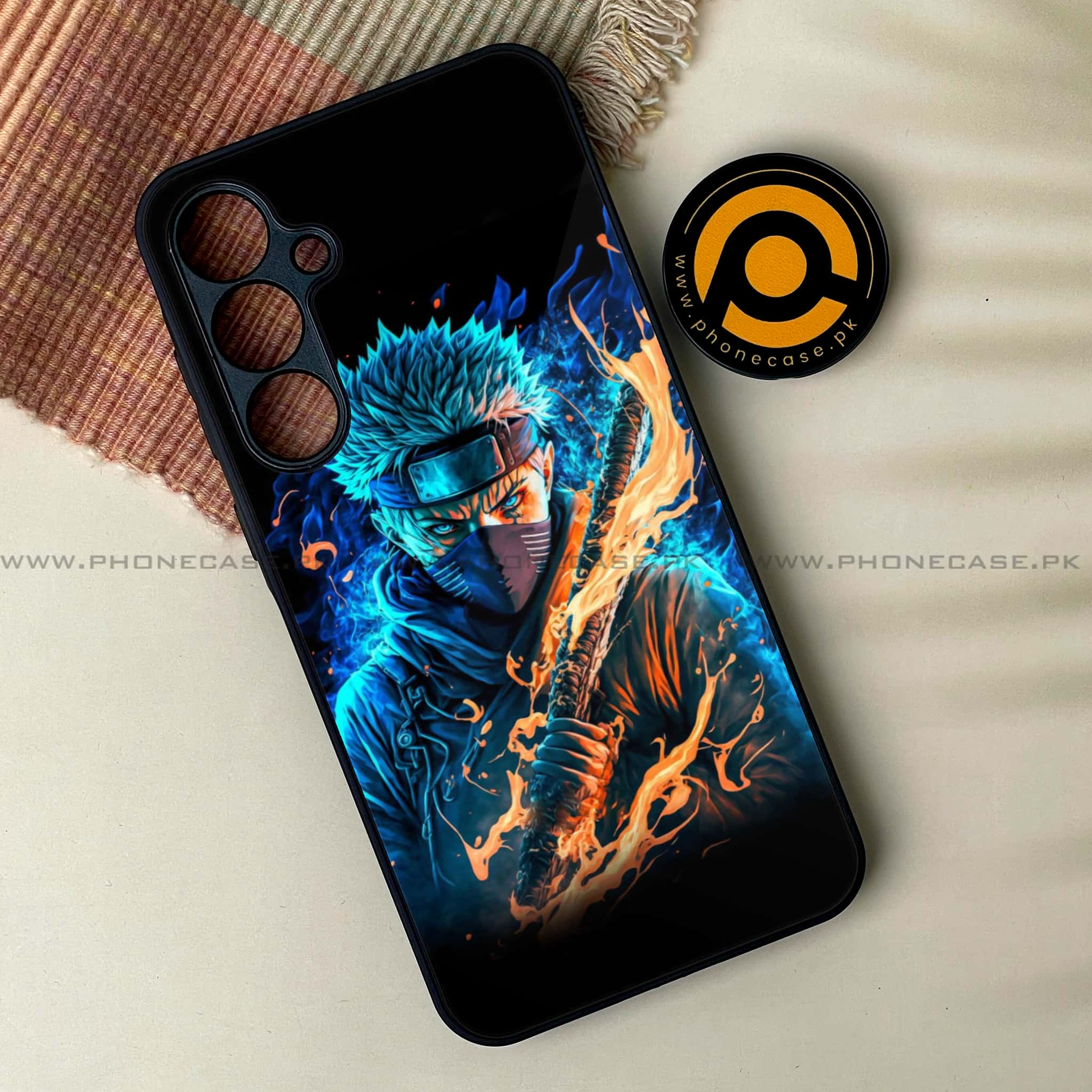 Galaxy A35 5G - Anime 2.0 Series - Premium Printed Glass soft Bumper shock Proof Case