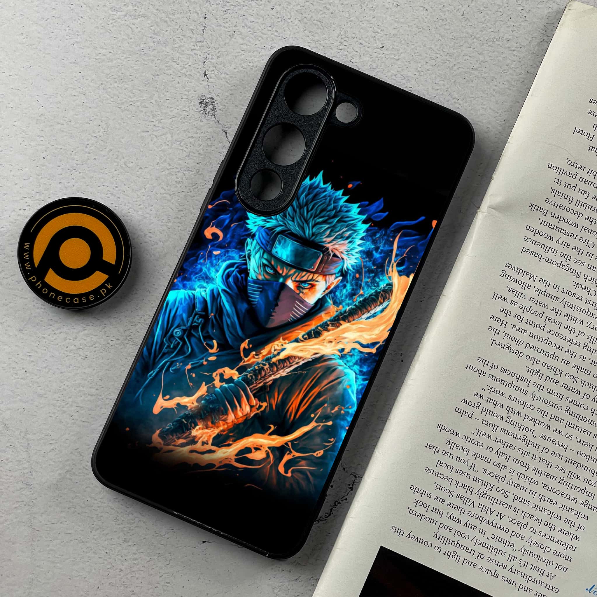 Vivo Y04 - Anime 2.0 Series - Premium Metal Printed Soft Bumper Shockproof Case
