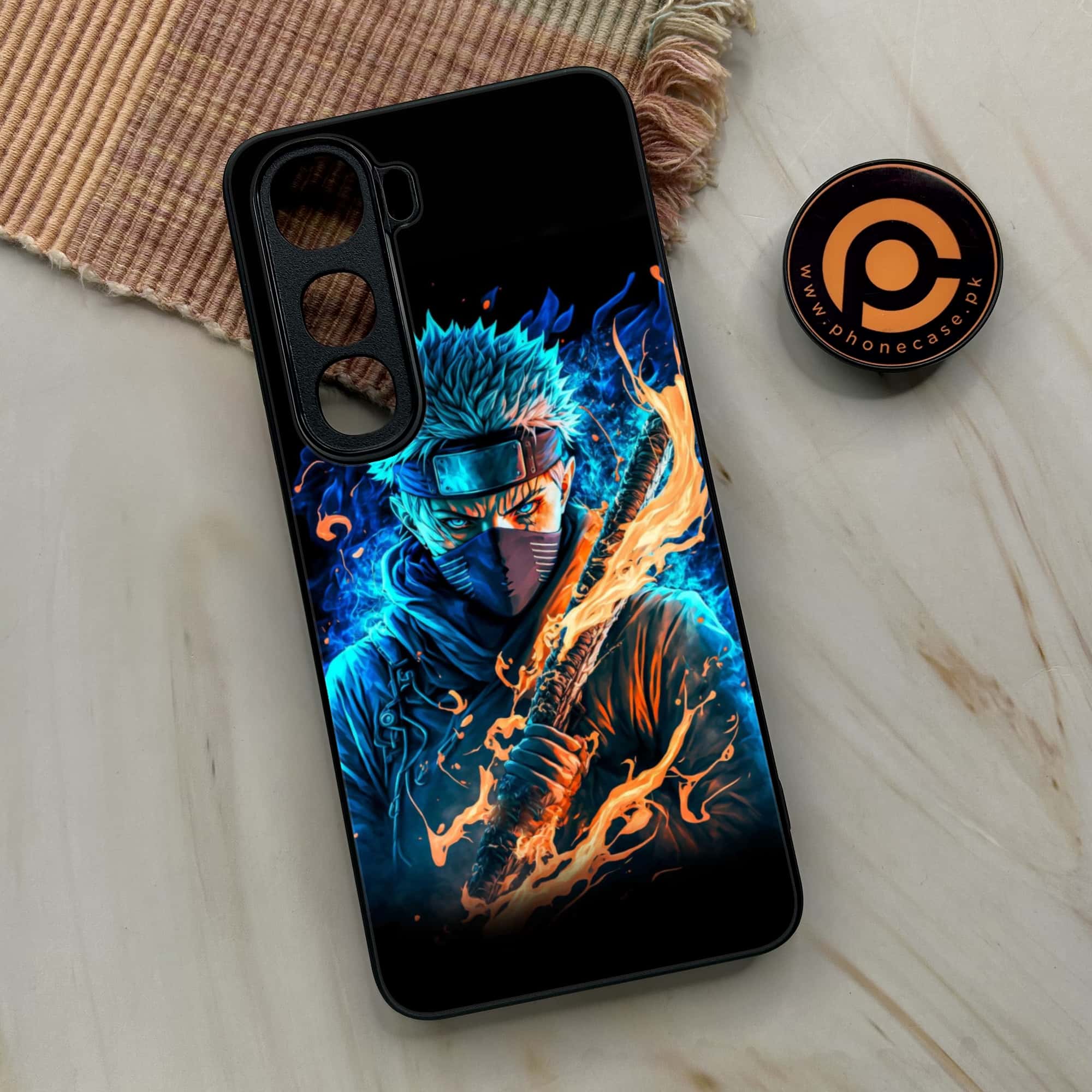 Vivo Y400 - Anime 2.0 Series - Premium Metal Printed soft Bumper shock Proof Case