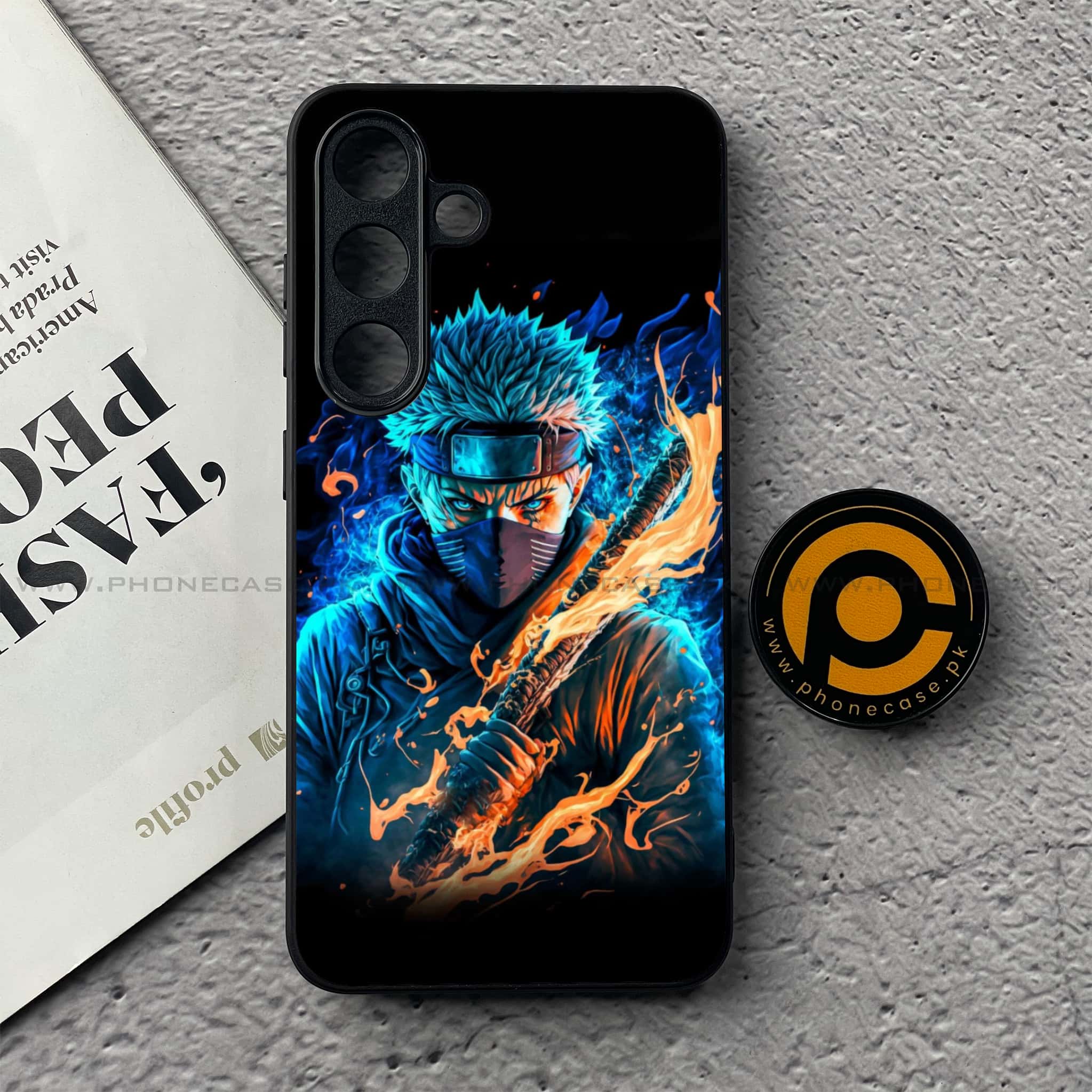Samsung Galaxy S25 FE - Anime 2.0 Series - Premium Metal Printed soft Bumper shock Proof Case