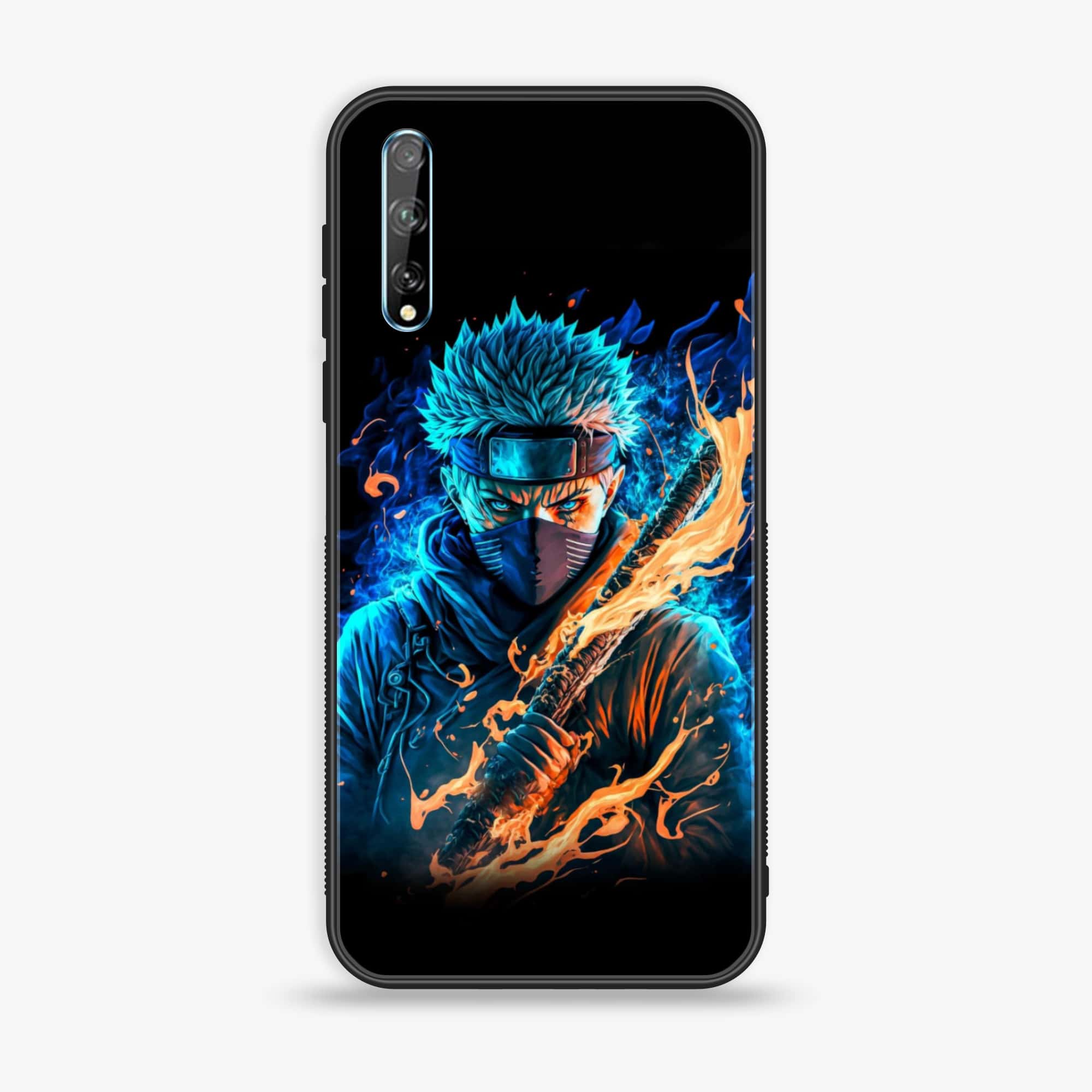 Huawei Y8p - Anime 2.0 Series - Premium Printed Glass soft Bumper shock Proof Case