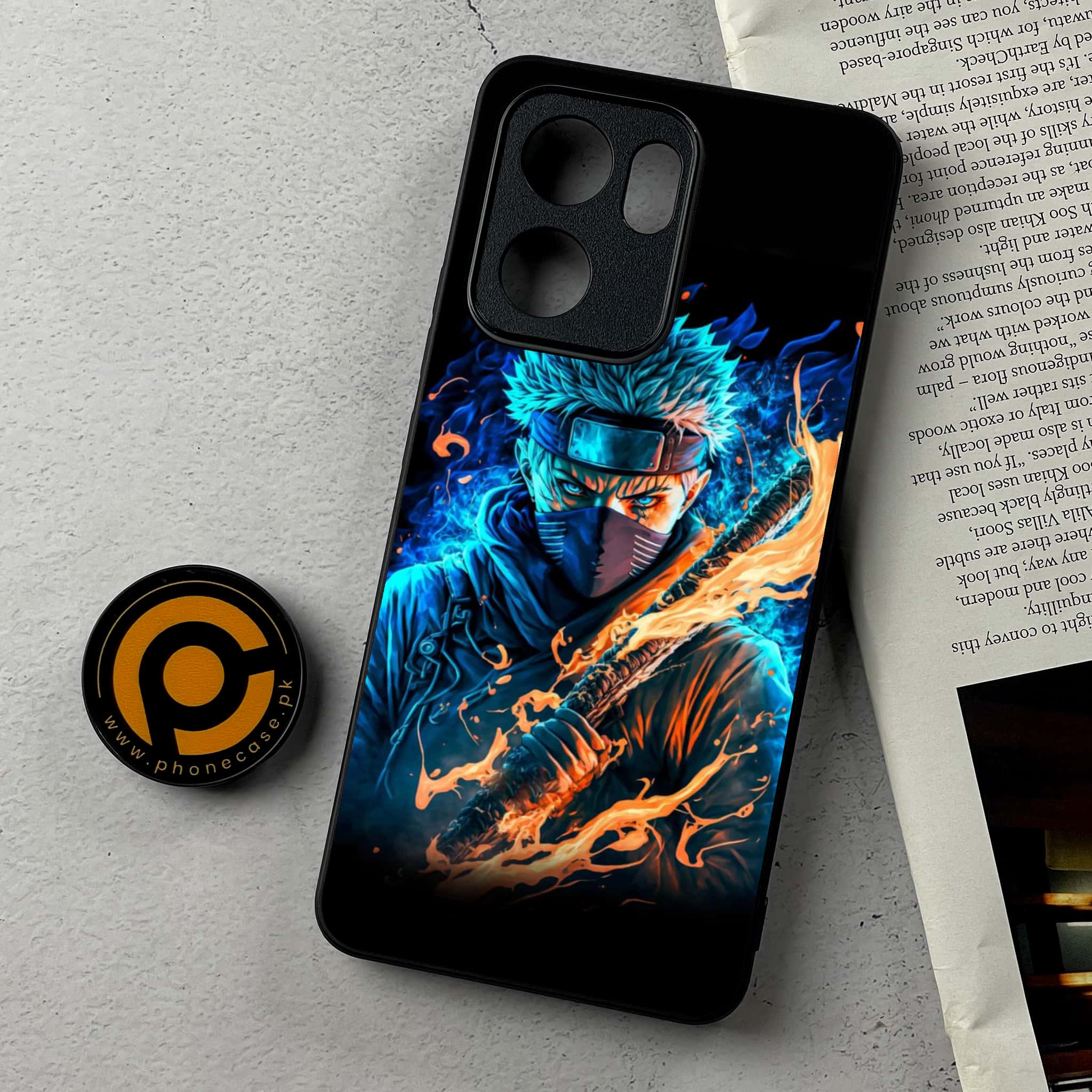 Oppo Reno 13F - Anime 2.0 Series - Premium Metal Printed Soft Bumper Shockproof Case