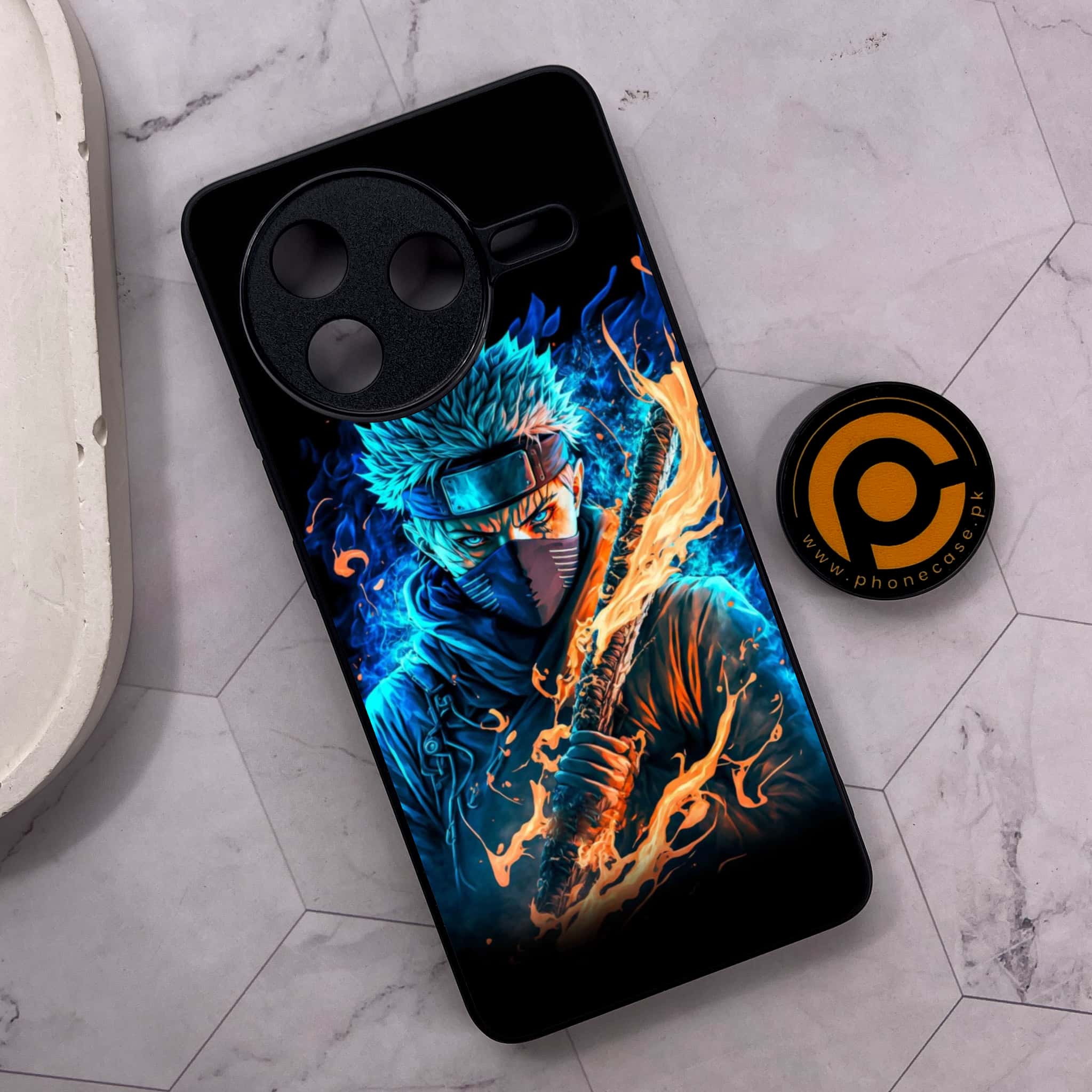 Xiaomi Poco F7 Pro 5G - Anime 2.0 Series - Premium Metal Printed soft Bumper shock Proof Case