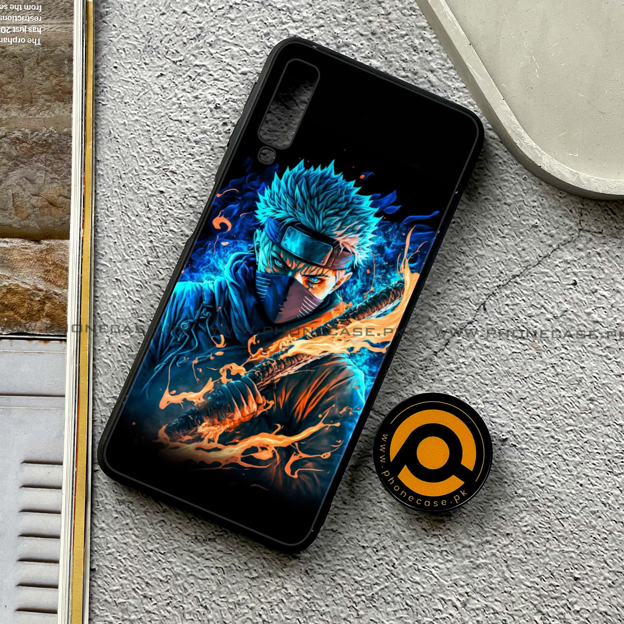 Galaxy A7 2018 - Anime 2.0 Series - Premium Printed Metal soft Bumper shock Proof Case