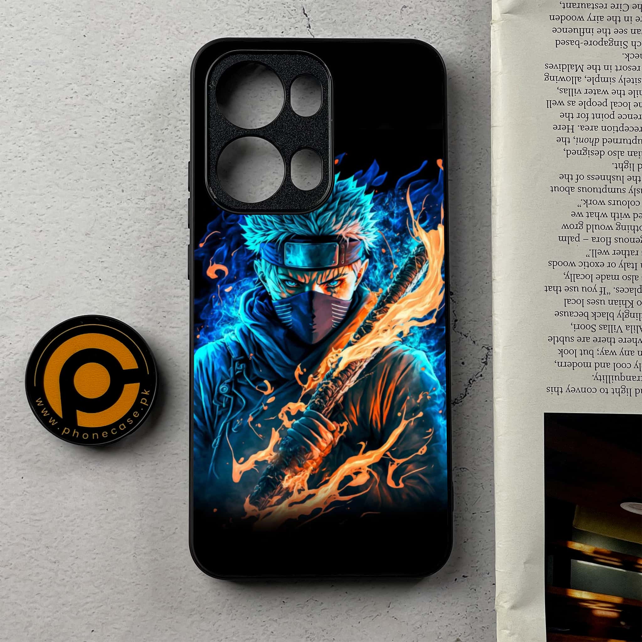 Oppo Reno 13 Pro - Anime 2.0 Series - Premium Metal Printed Soft Bumper Shockproof Case