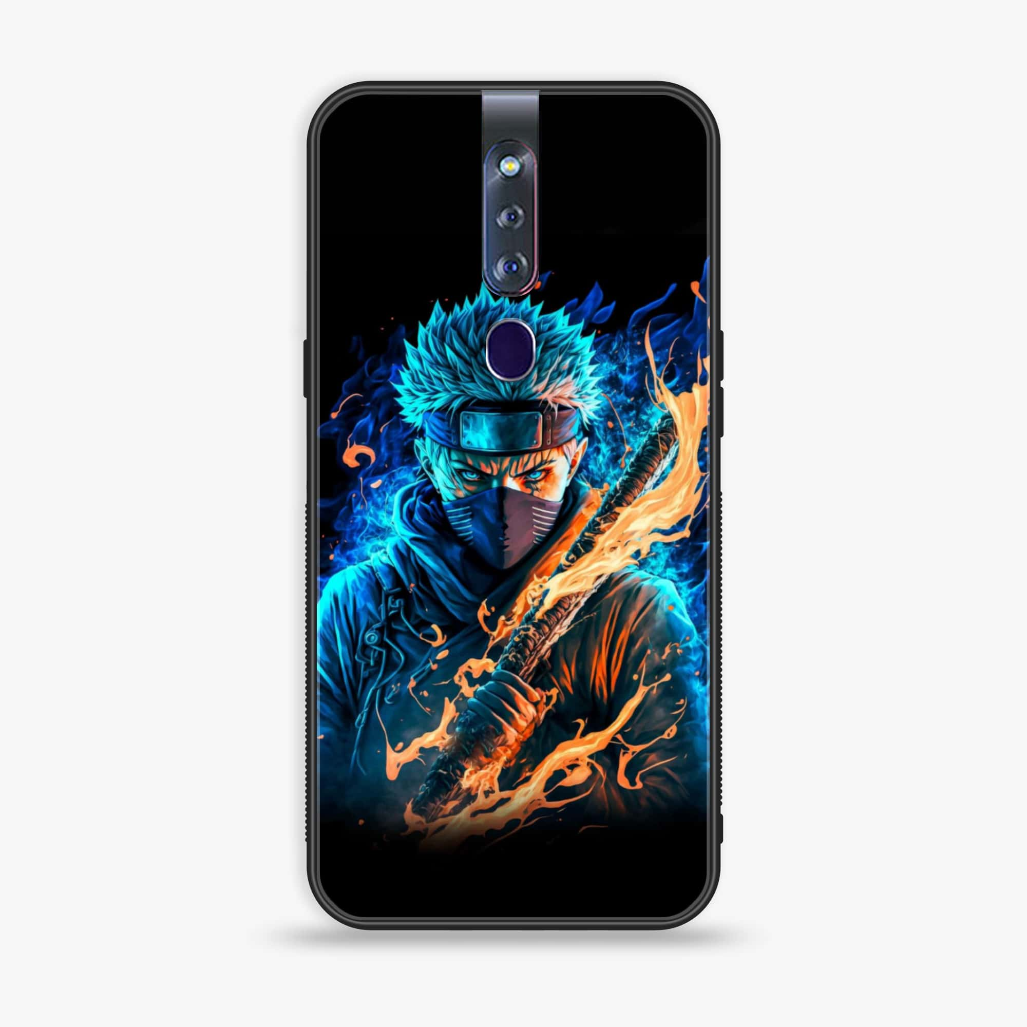 Oppo F11 Pro Anime 2.0 Series Premium Printed Glass soft Bumper shock Proof Case