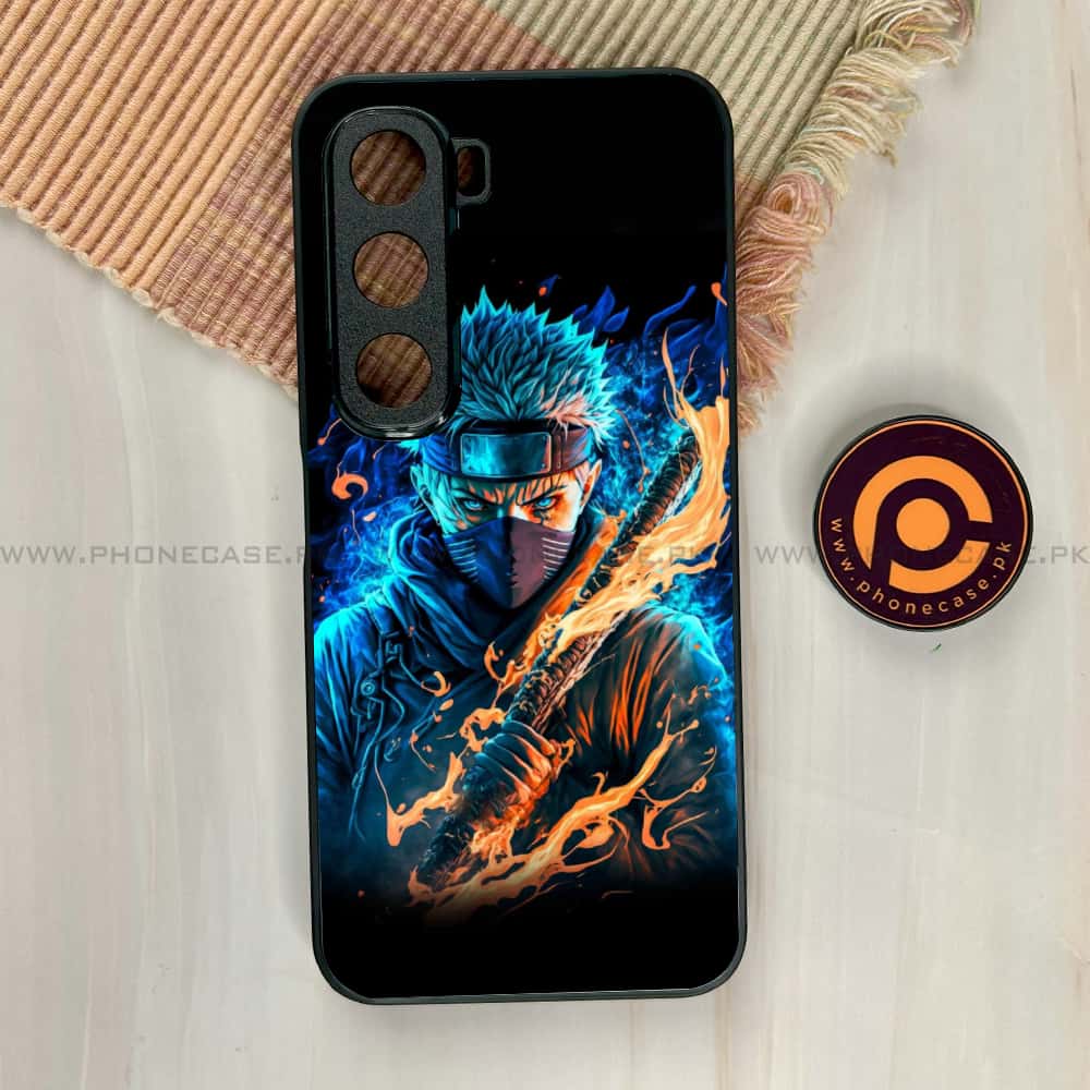 Infinix Hot 60i - Anime 2.0 Series - Premium Metal Printed soft Bumper shock Proof Case