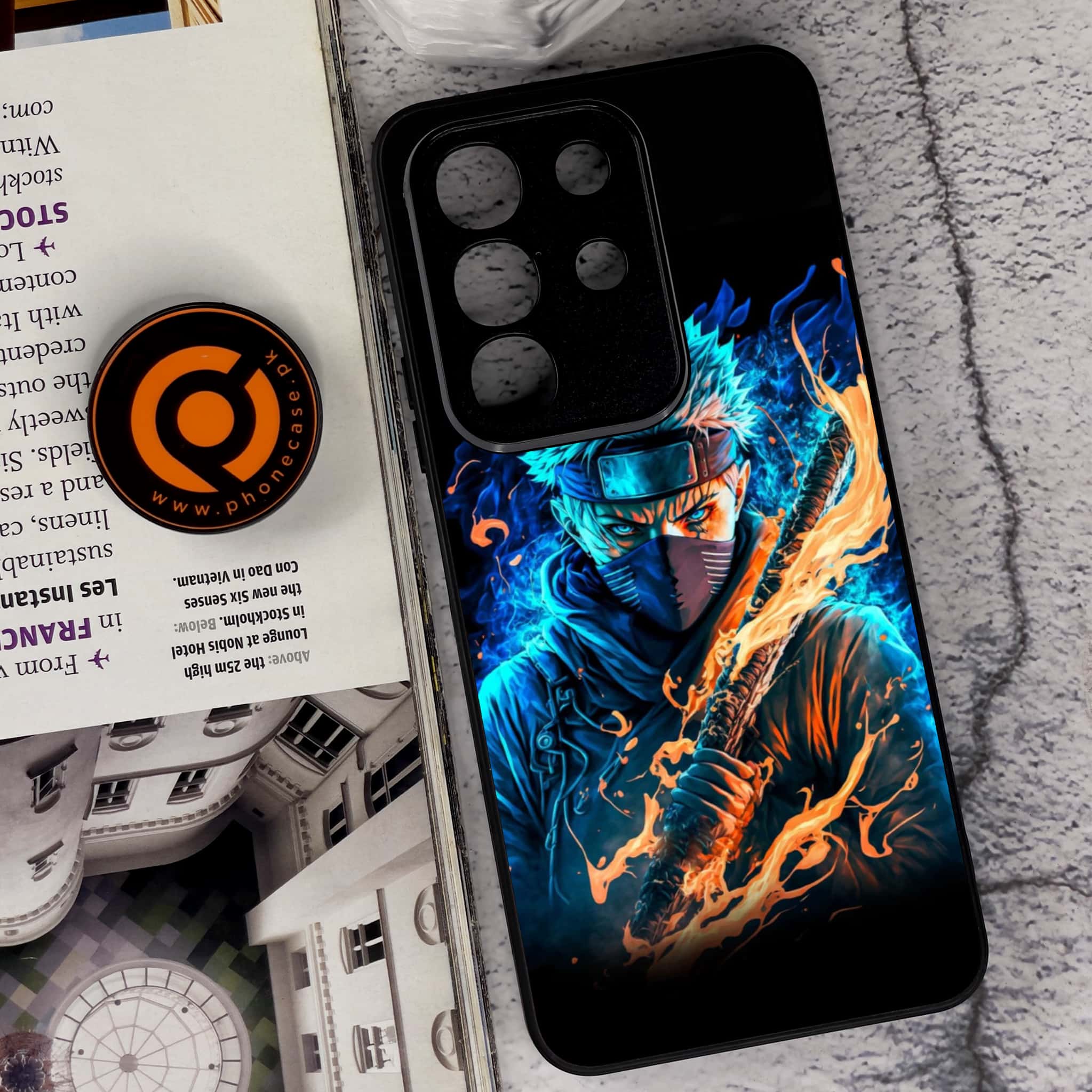 Vivo Y29 4G - Anime 2.0 Series - Premium Metal Printed soft Bumper Shock Proof Case