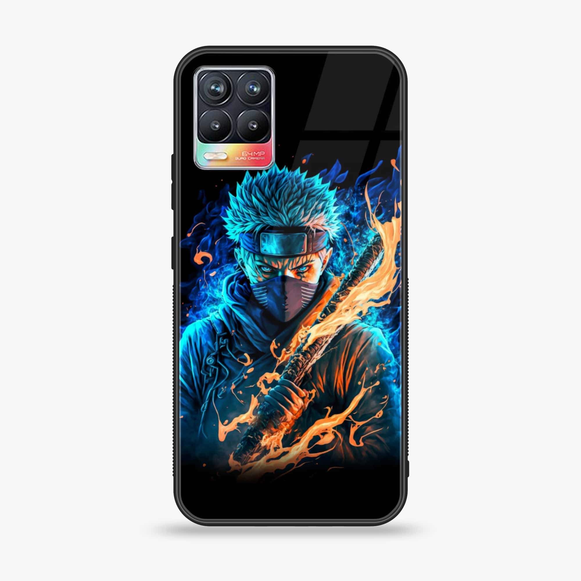 Realme 8 Pro - Anime 2.0 Series - Premium Printed Glass soft Bumper shock Proof Case