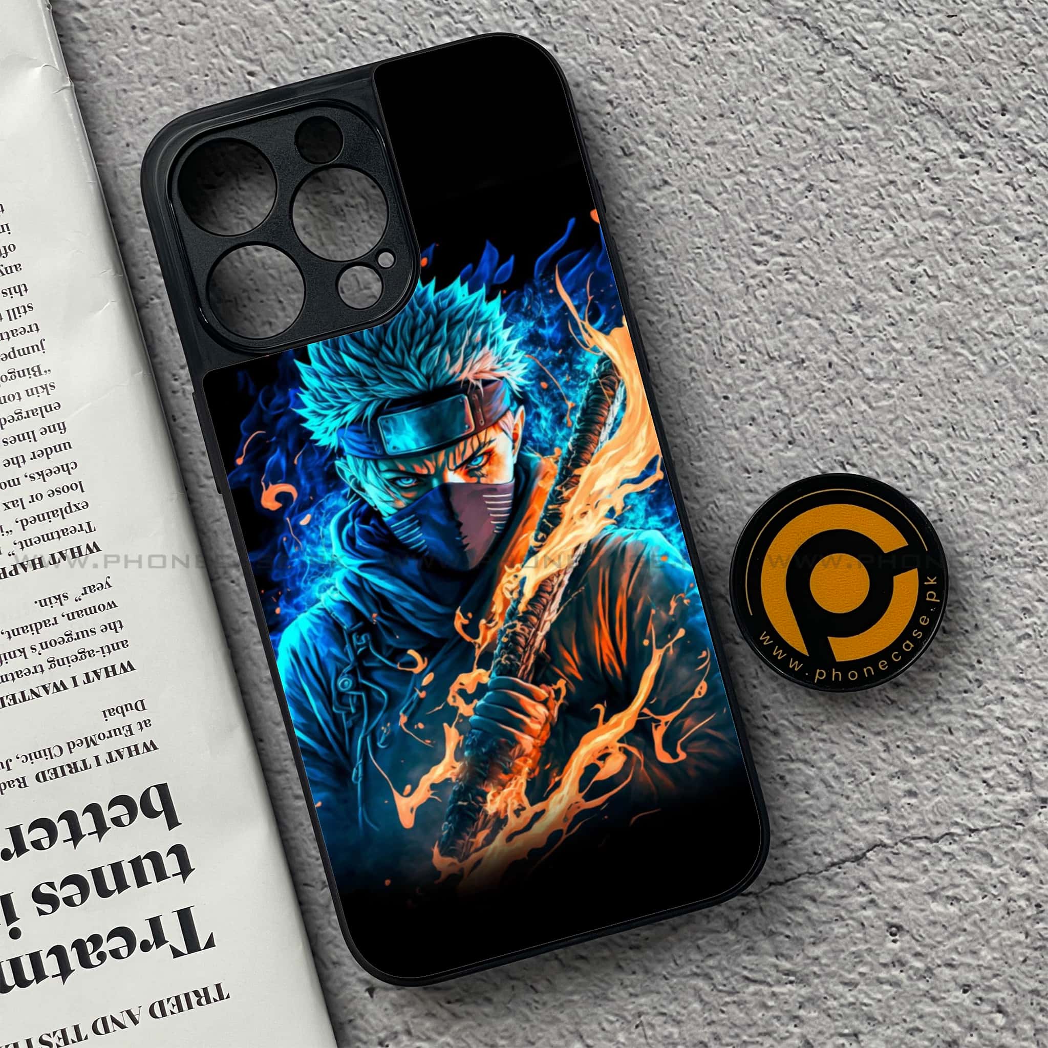 iPhone 15 Pro - Anime 2.0 Series - Premium Metal Printed soft Bumper shock Proof Case
