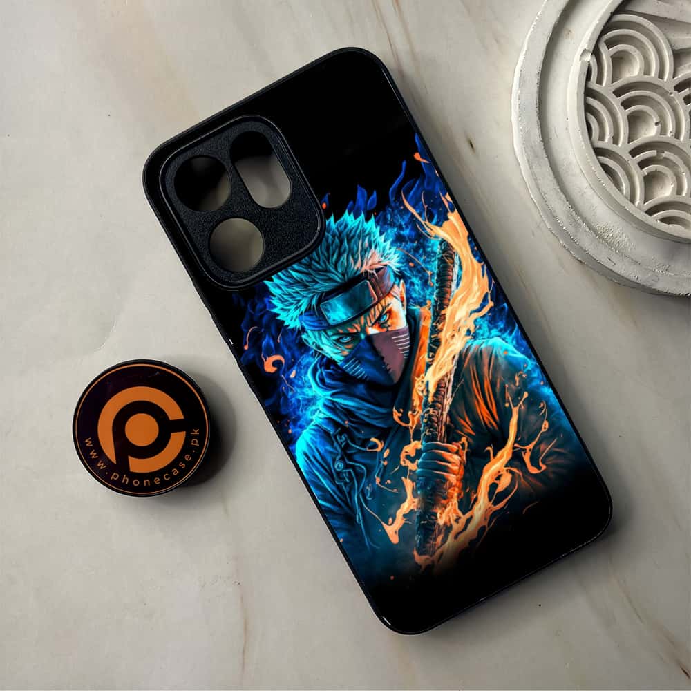 Oppo Reno 14F - Anime 2.0 Series - Premium Metal Printed Soft Bumper Shockproof Case