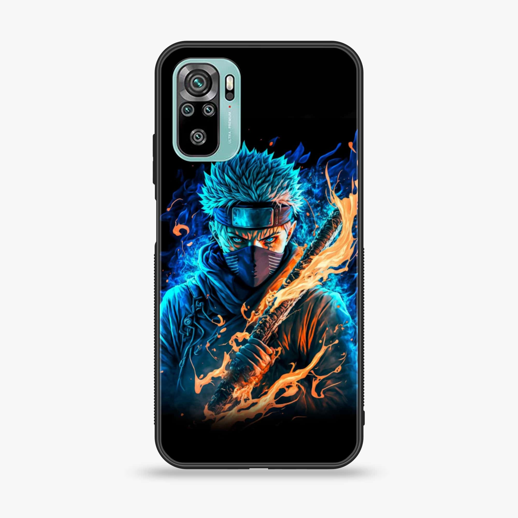 Xiaomi Redmi Note 10 - Anime 2.0 Series - Premium Printed Glass soft Bumper shock Proof Case