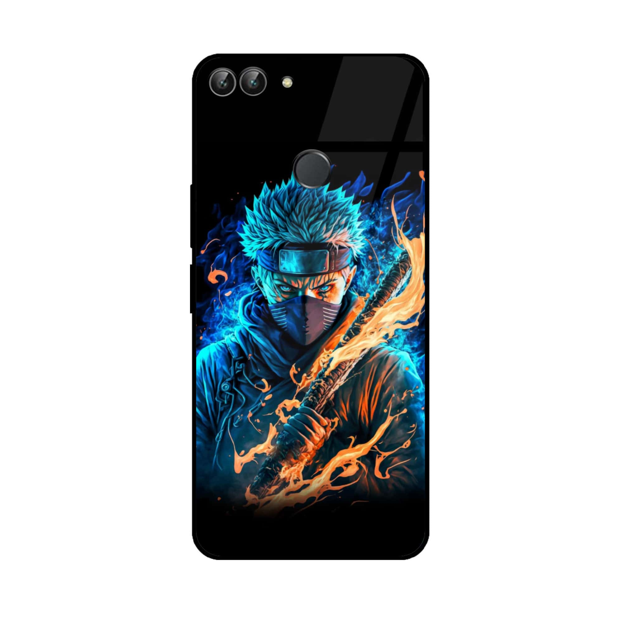 Huawei P Smart - Anime 2.0 Series - Premium Printed Glass soft Bumper shock Proof Case