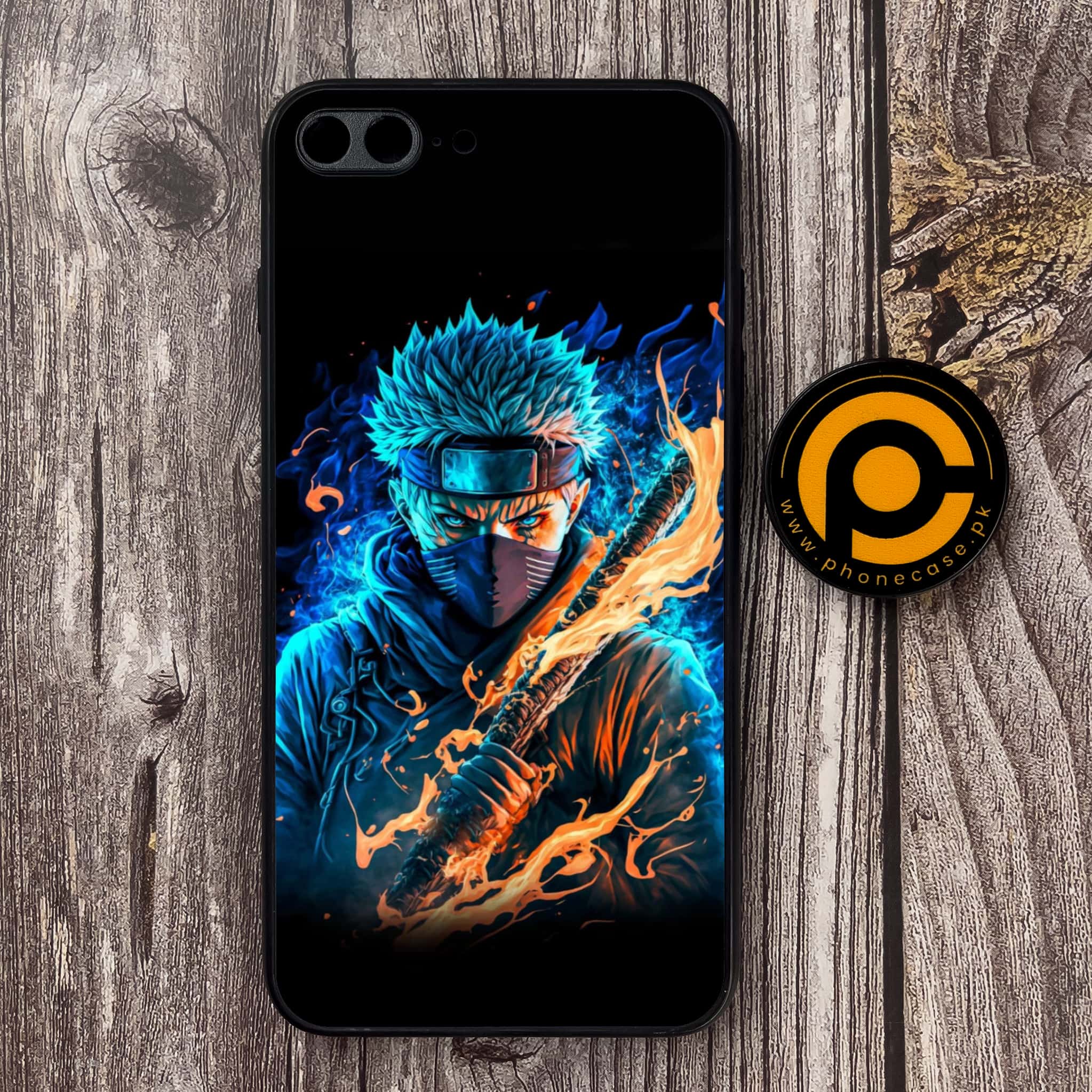 iPhone 7 Plus/ 8 Plus - Anime 2.0 Series - Premium Metal Printed soft Bumper shock Proof Case
