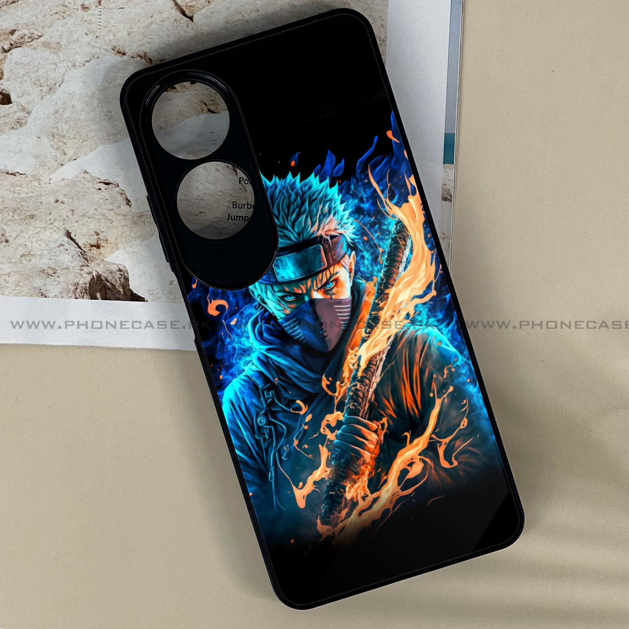 Oppo A60 - Anime 2.0 Series - Premium Printed Metal soft Bumper shock Proof Case