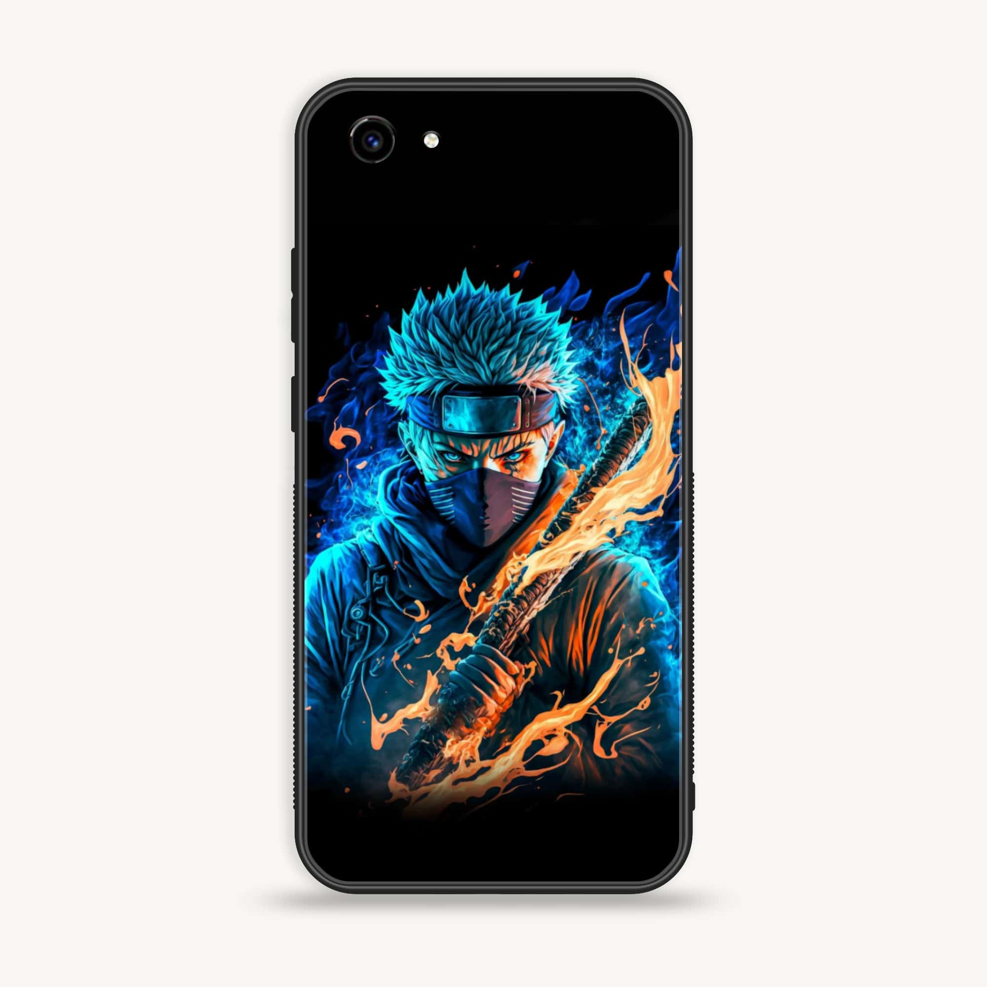 Vivo Y83 - Anime 2.0 Series - Premium Printed Glass soft Bumper shock Proof Case