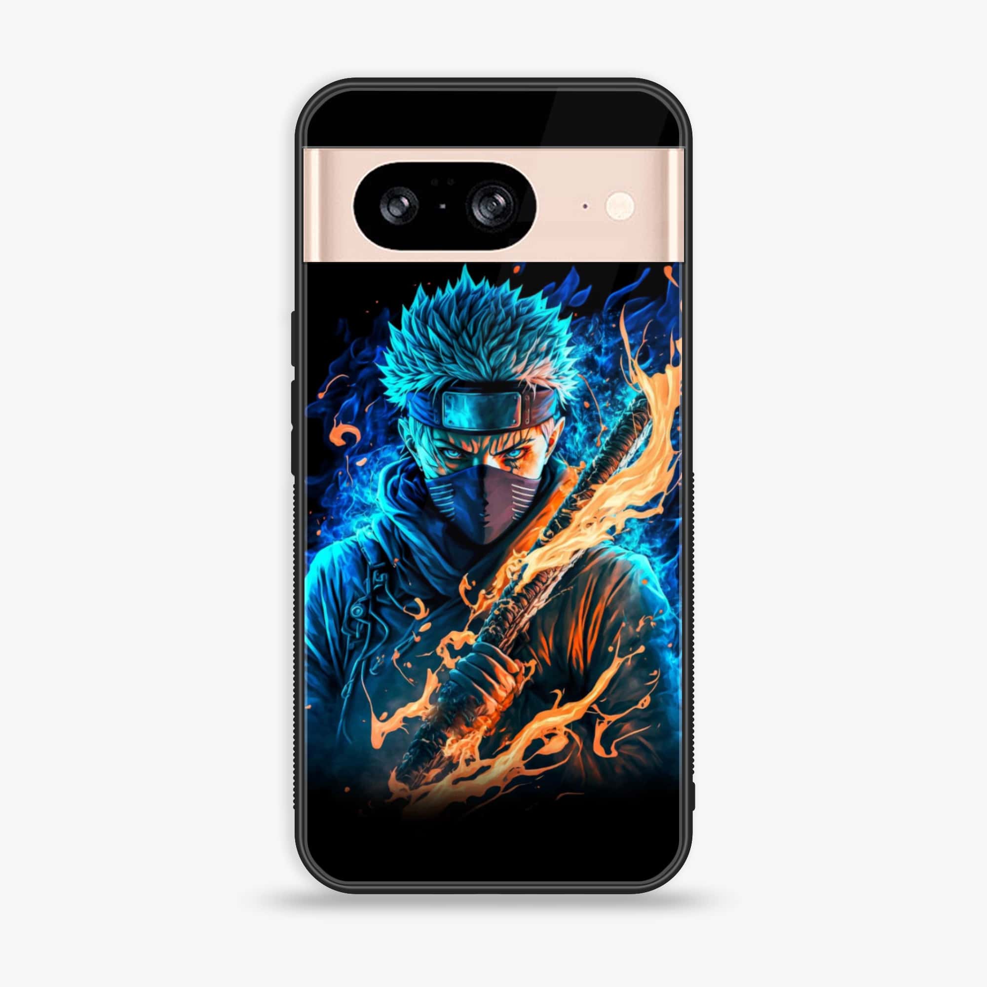Google Pixel 8 - Anime 2.0 Series - Premium Metal Printed soft Bumper Shock Proof Case