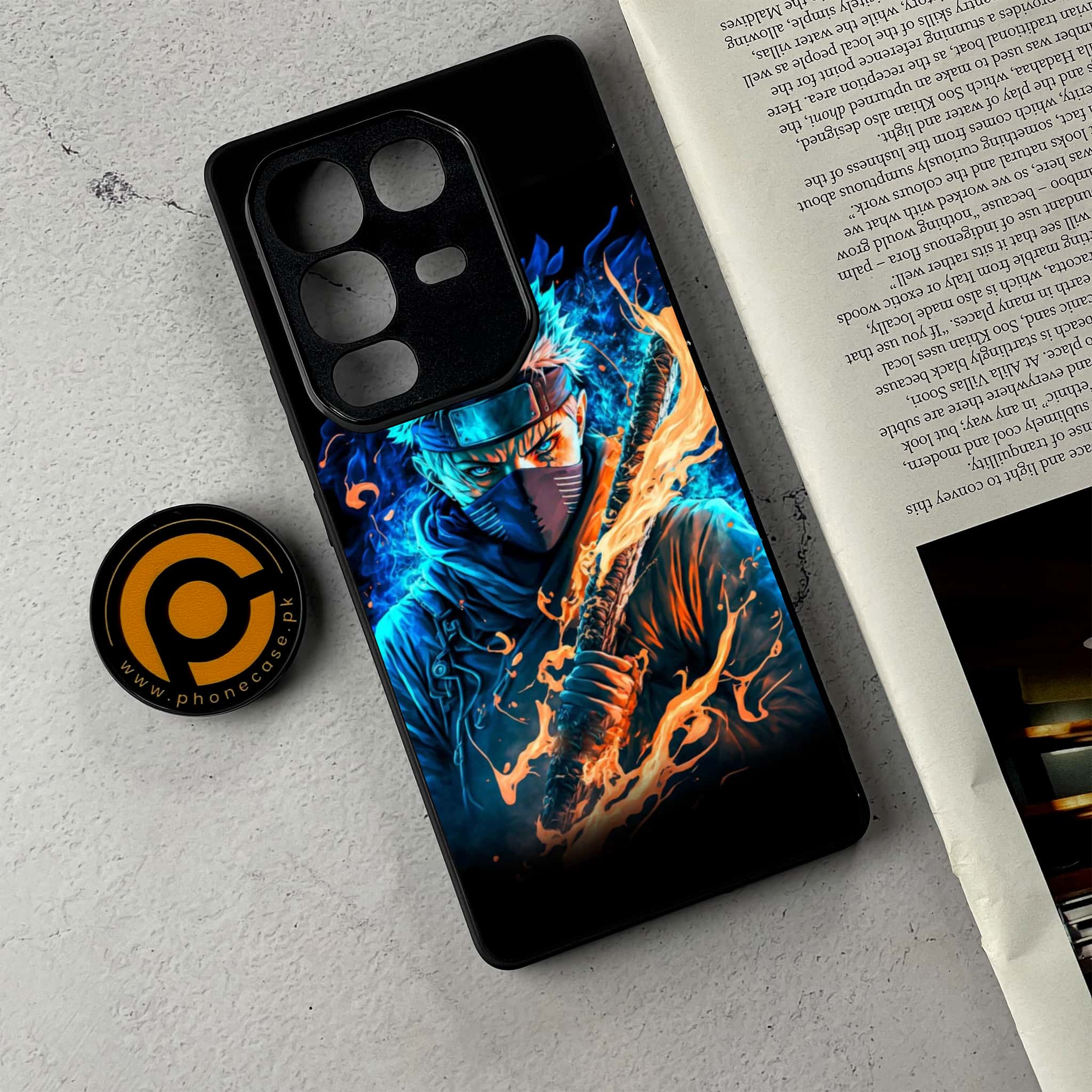 Infinix Note 50 Pro Plus - Anime 2.0 Series - Premium Metal Printed Soft Bumper Shockproof Case