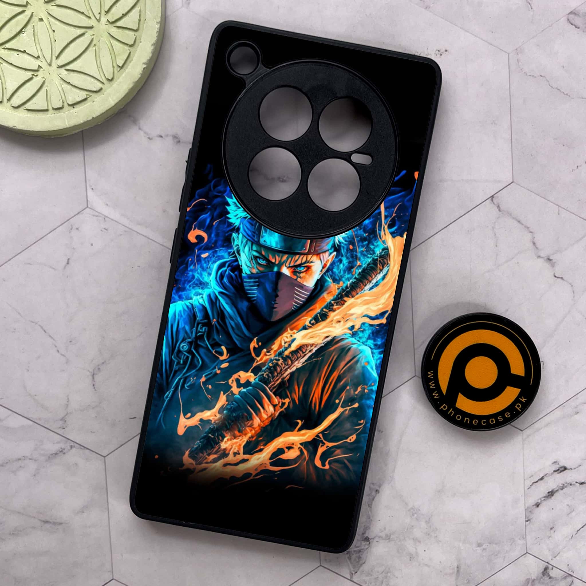 Infinix Zero 40 5G - Anime 2.0 Series - Premium Metal Printed soft Bumper shock Proof Case