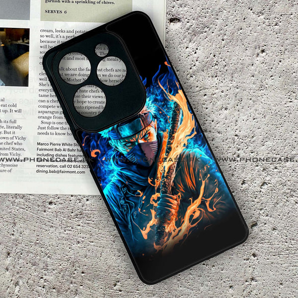 Infinix Hot 40 Pro / Infinix Hot 40 - Anime 2.0 Design 4 - Premium Metal Printed soft Bumper Shock Proof Case  CS-35039