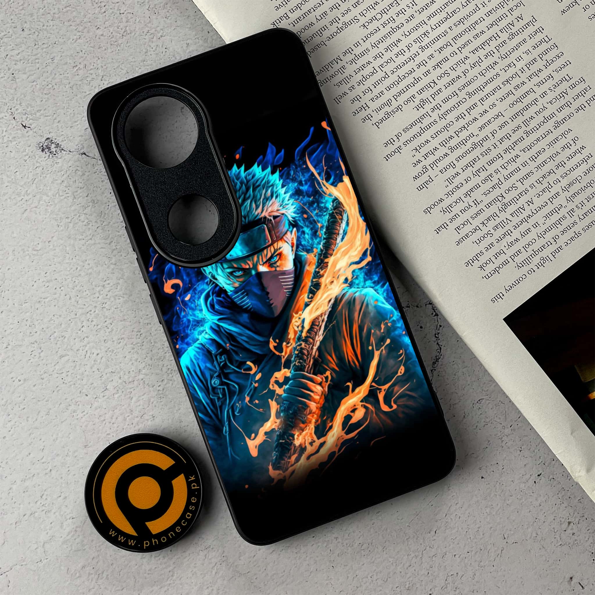 Vivo V50 - Anime 2.0 Series - Premium Metal Printed Soft Bumper Shockproof Case