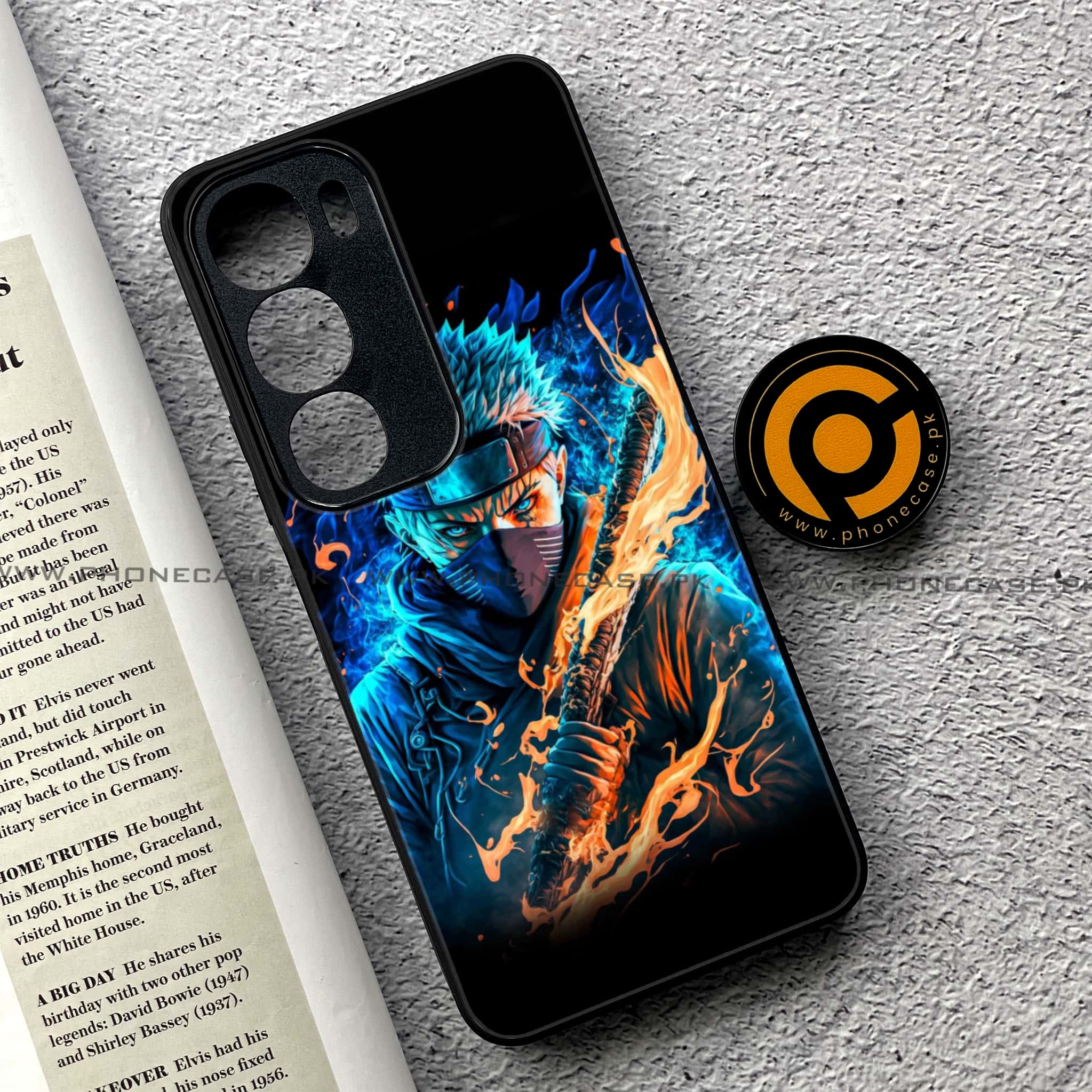 Vivo Y19s Pro - Anime 2.0 Series - Premium Metal Printed soft Bumper shock Proof Case