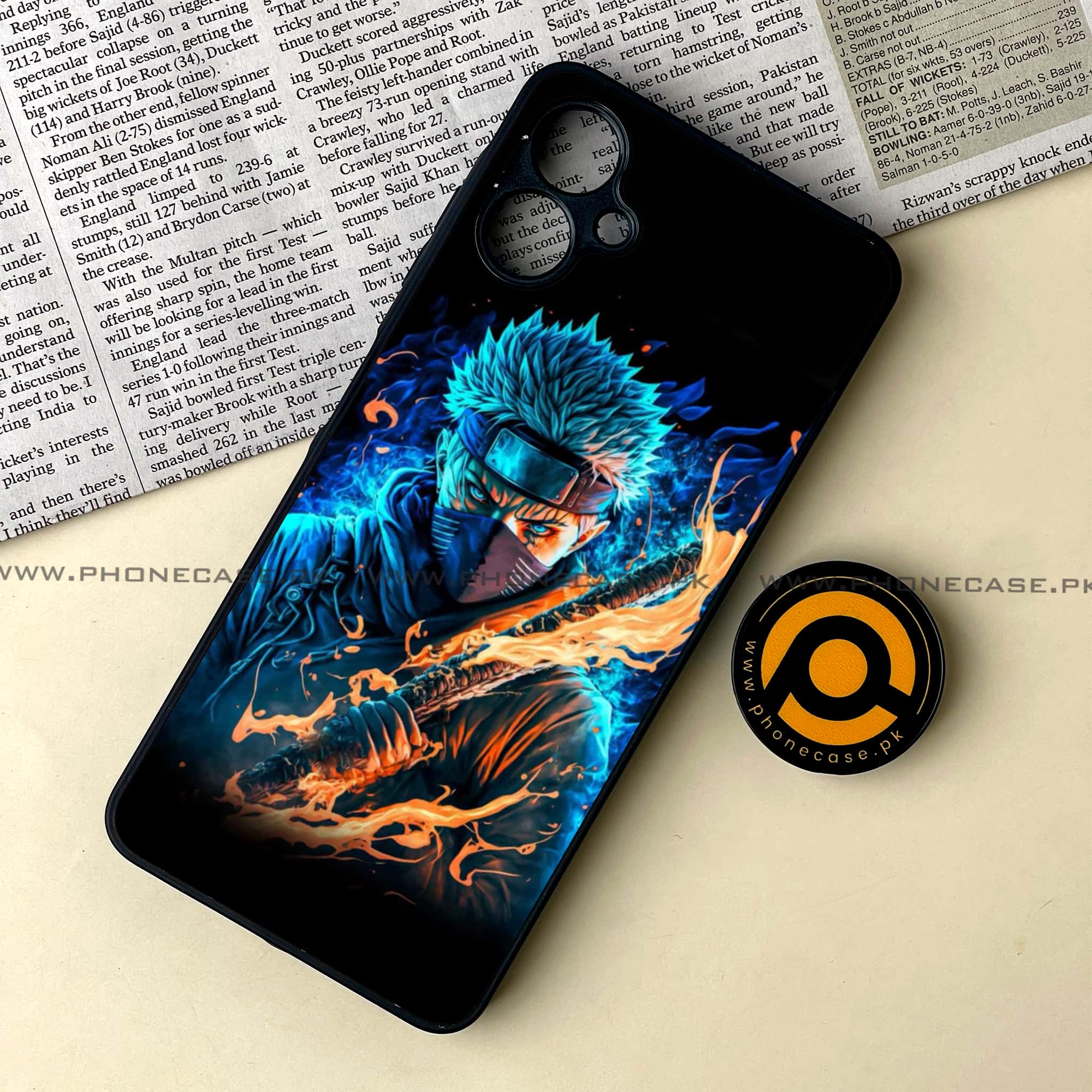 Samsung Galaxy A06  - Anime 2.0 Series - Premium Metal Printed soft Bumper shock Proof Case