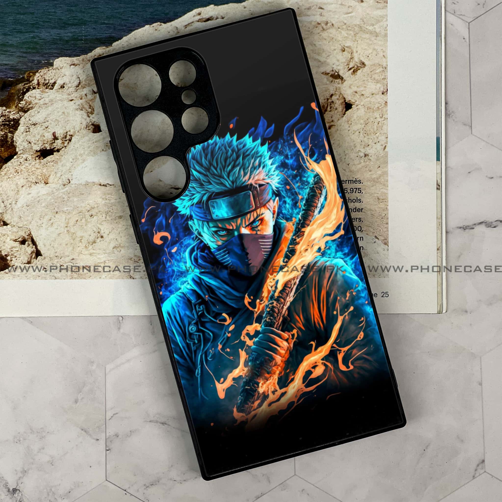 Samsung Galaxy S24 Ultra - Anime 2.0 Series - Premium Metal Printed soft Bumper shock Proof Case