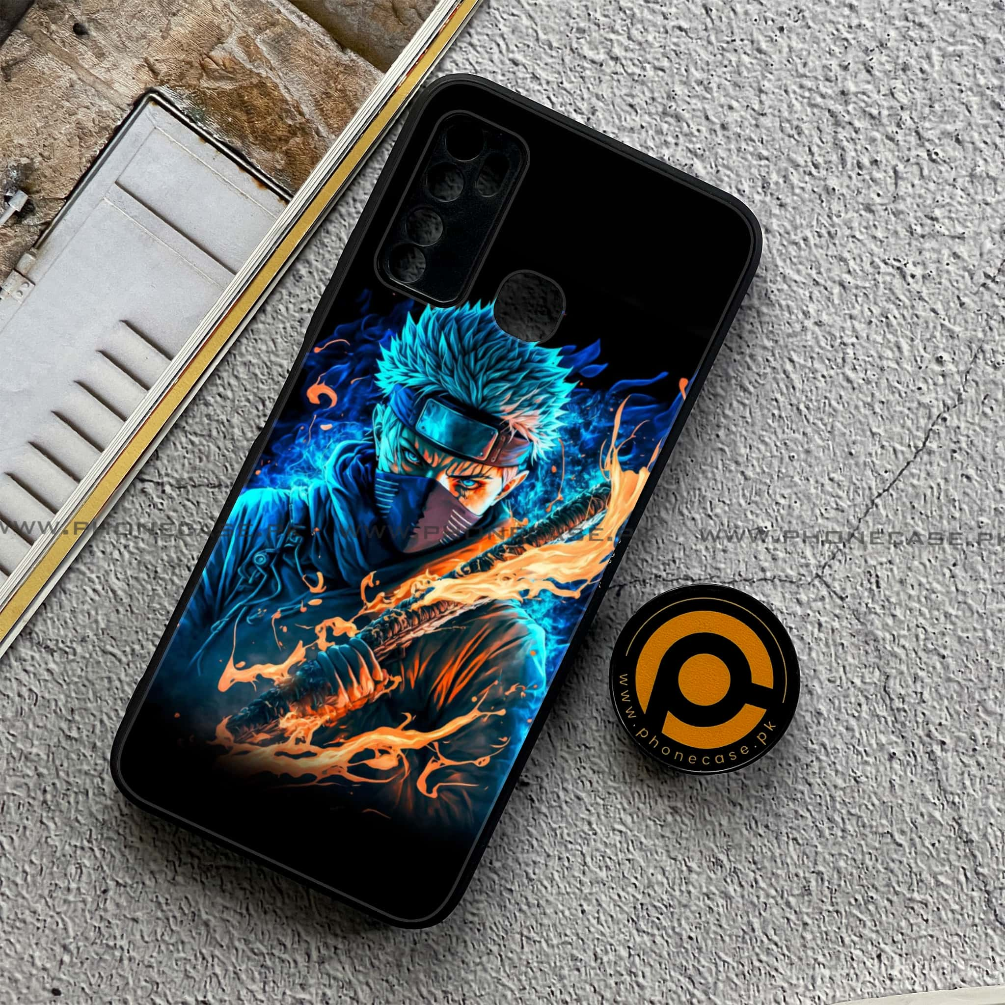 Infinix Note 7 Lite - Anime 2.0 Series - Premium Printed Metal soft Bumper shock Proof Case