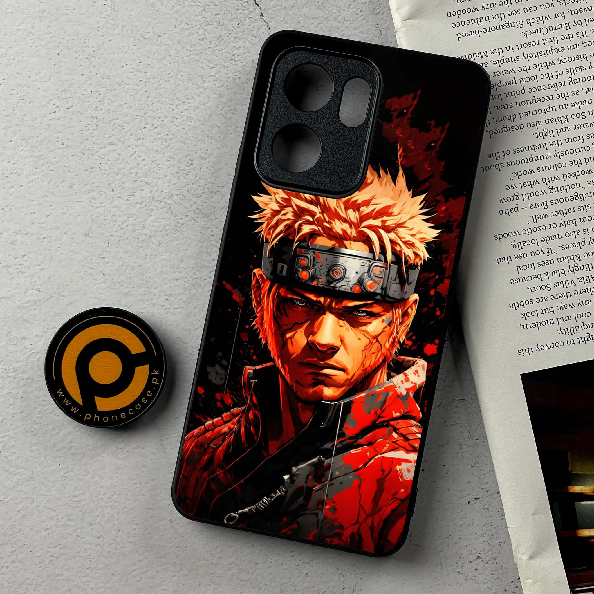Oppo Reno 13F - Anime 2.0 Series - Premium Metal Printed Soft Bumper Shockproof Case