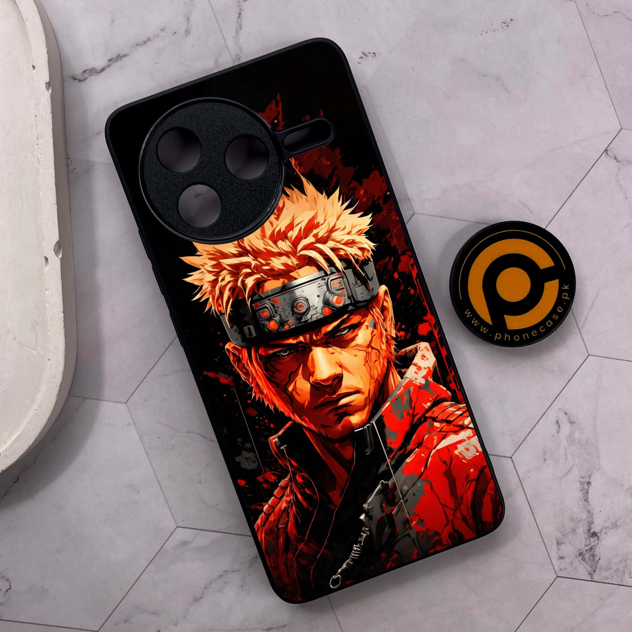 Xiaomi Poco F7 Pro 5G - Anime 2.0 Series - Premium Metal Printed soft Bumper shock Proof Case