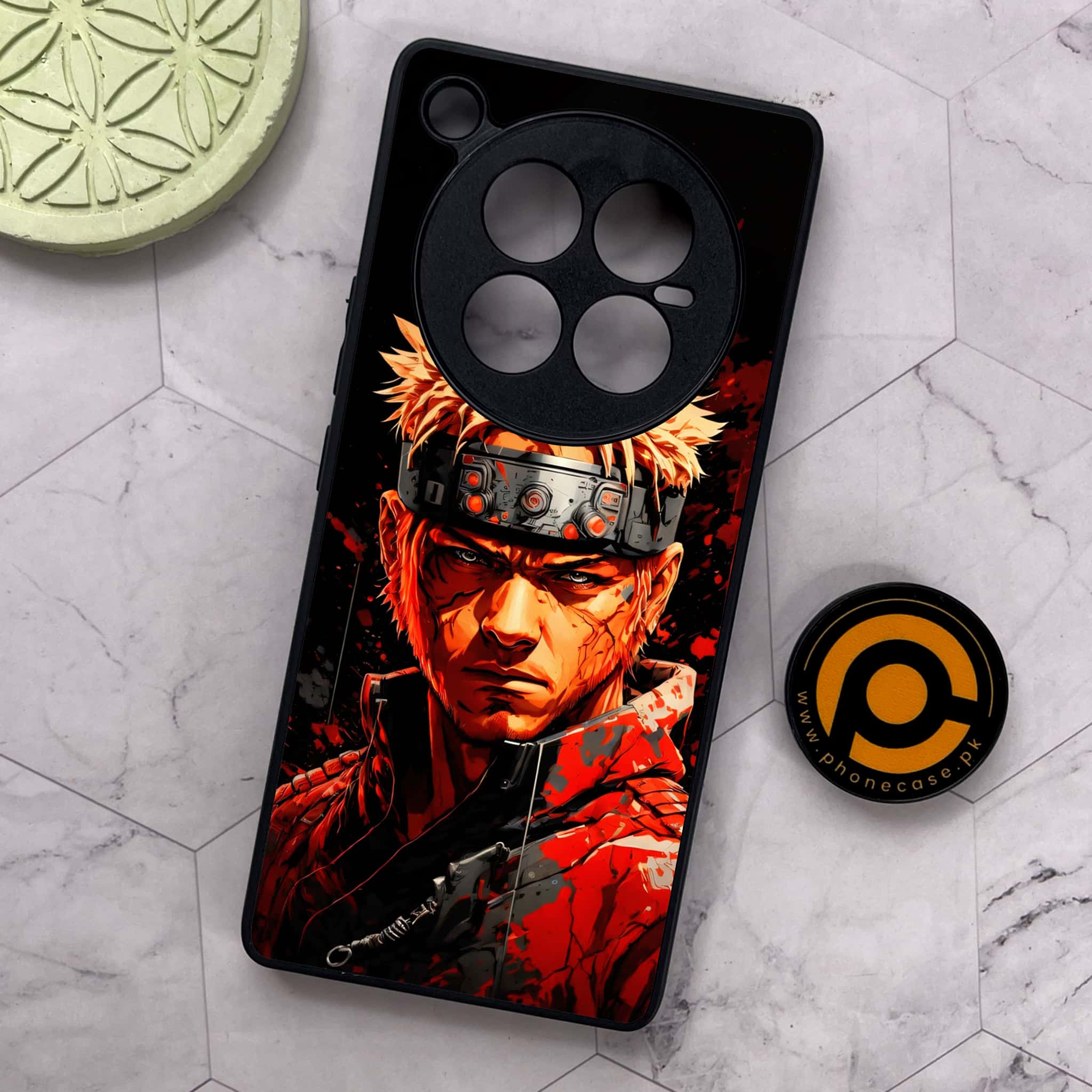 Infinix Zero 40 5G - Anime 2.0 Series - Premium Metal Printed soft Bumper shock Proof Case