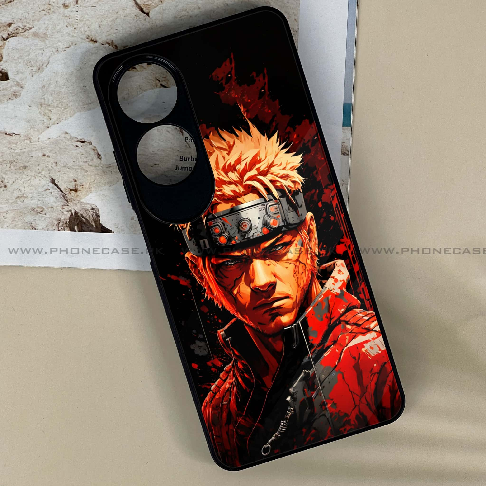 Oppo A60 - Anime 2.0 Series - Premium Printed Metal soft Bumper shock Proof Case