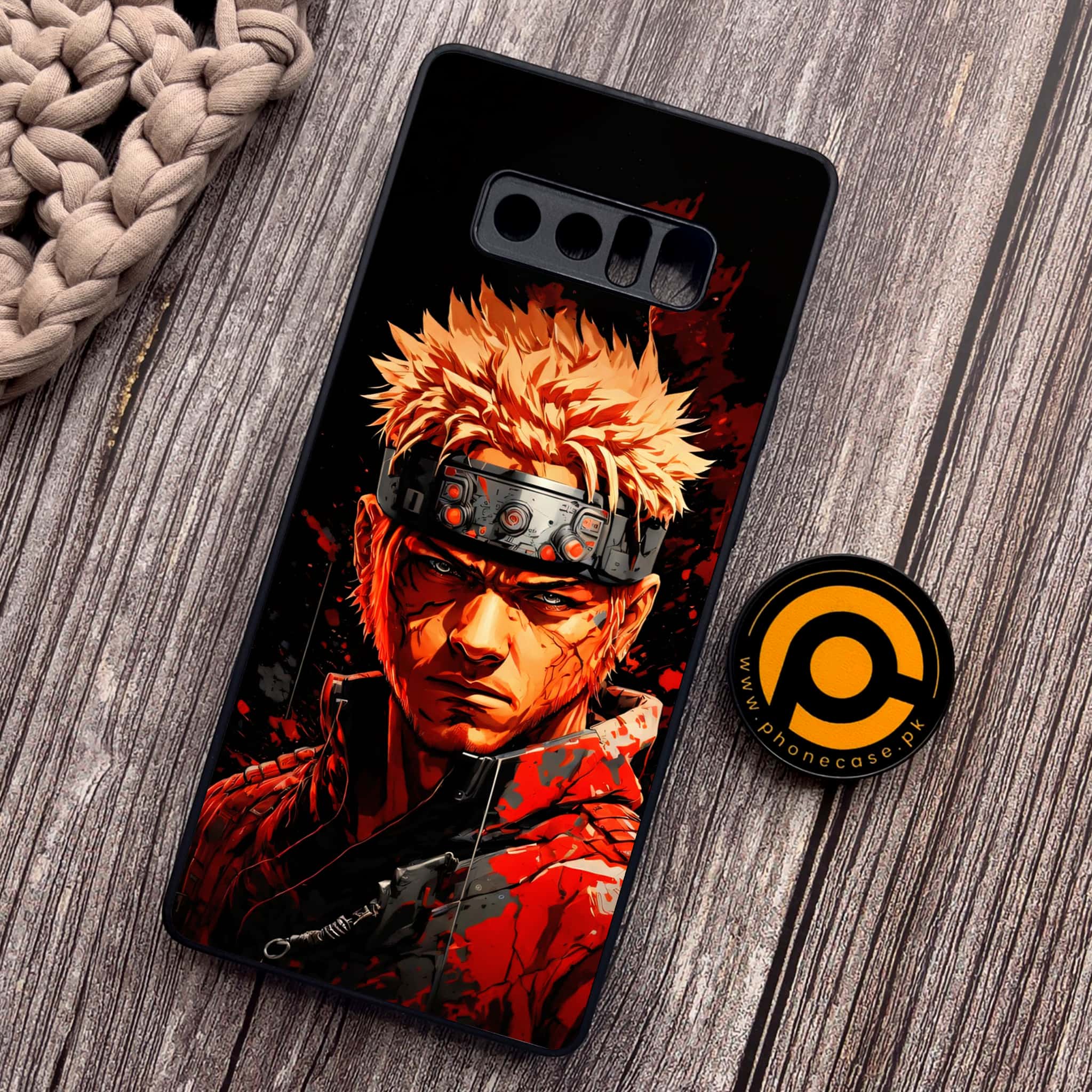 Samsung Galaxy Note 8 - Anime 2.0 Series - Premium Metal Printed soft Bumper shock Proof Case