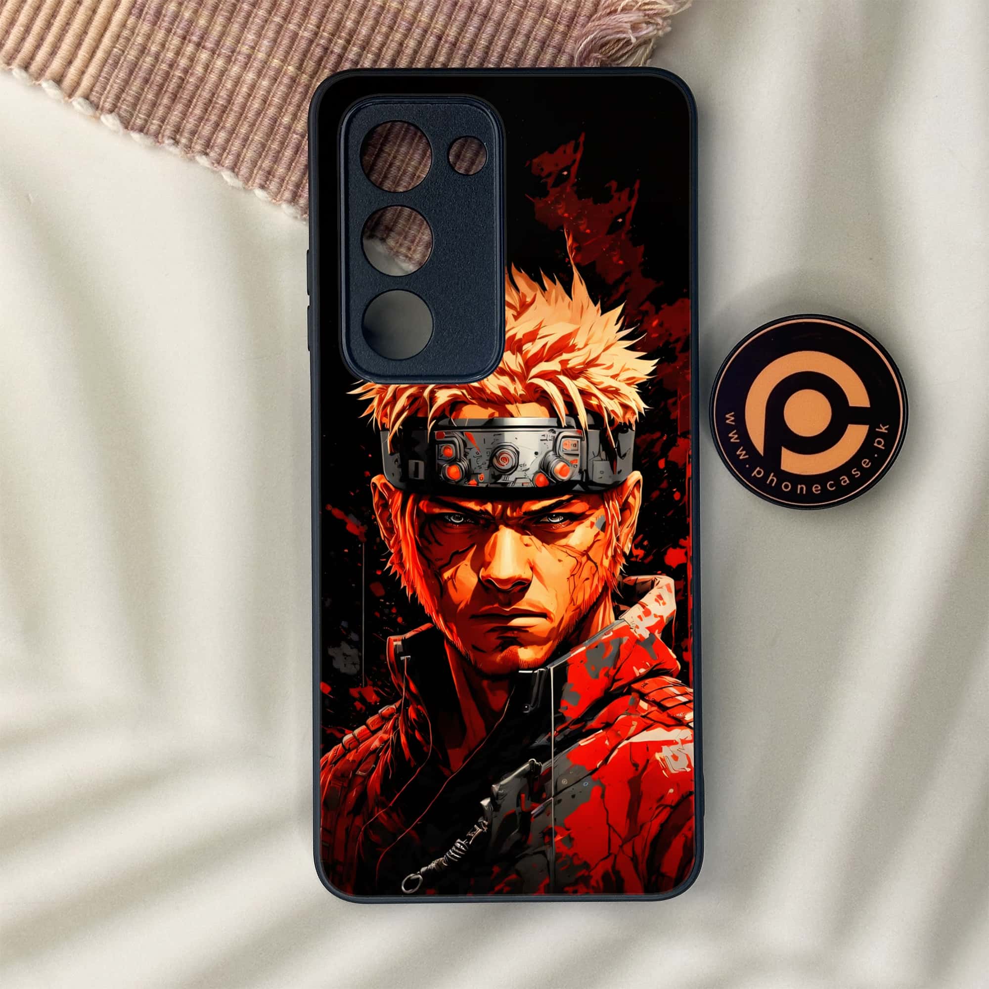 Oppo A5 2025 - Anime 2.0 Series - Premium Metal Printed soft Bumper shock Proof Case