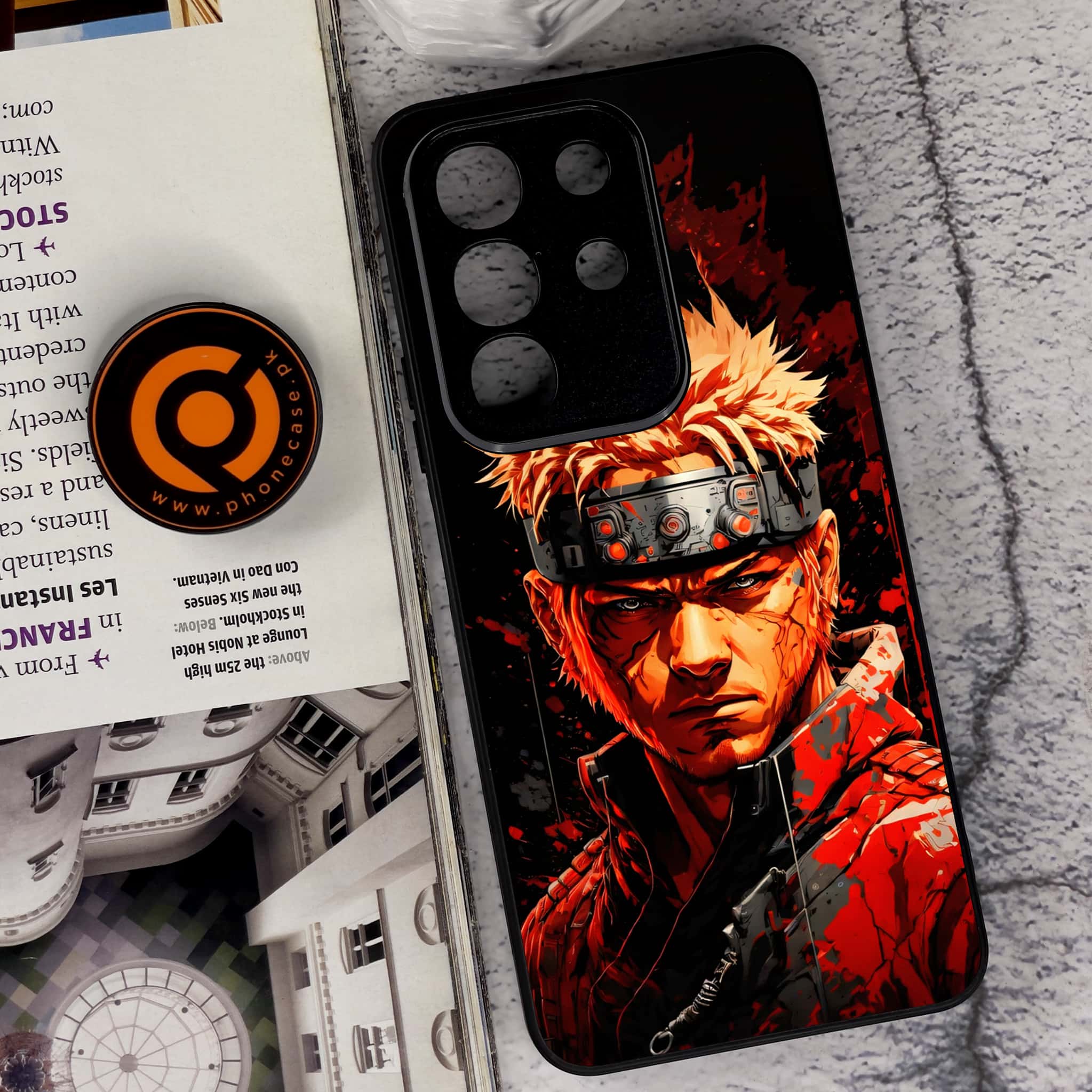 Vivo Y29 4G - Anime 2.0 Series - Premium Metal Printed soft Bumper Shock Proof Case