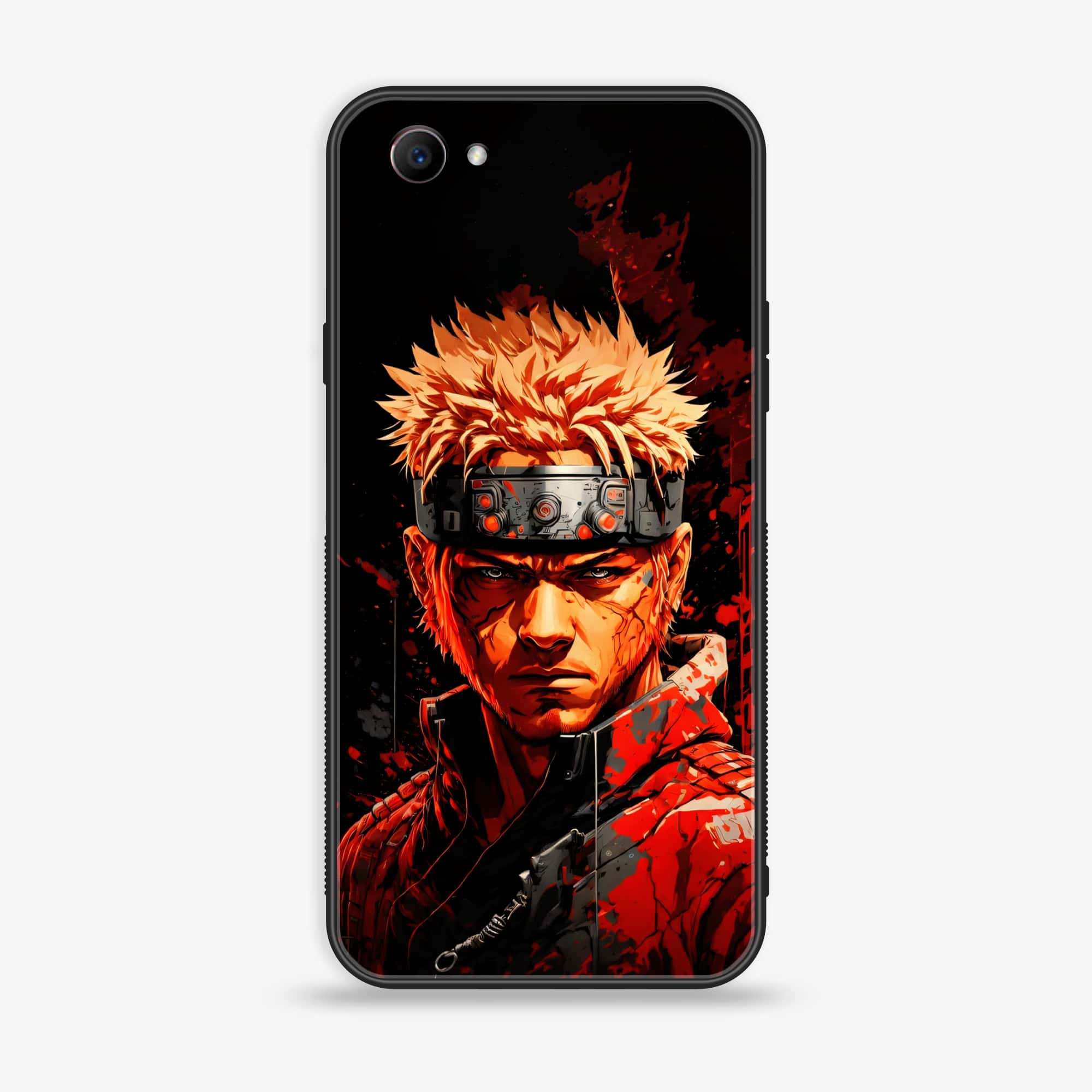 Oppo F7 Youth - Anime 2.0 Series - Premium Printed Glass soft Bumper shock Proof Case