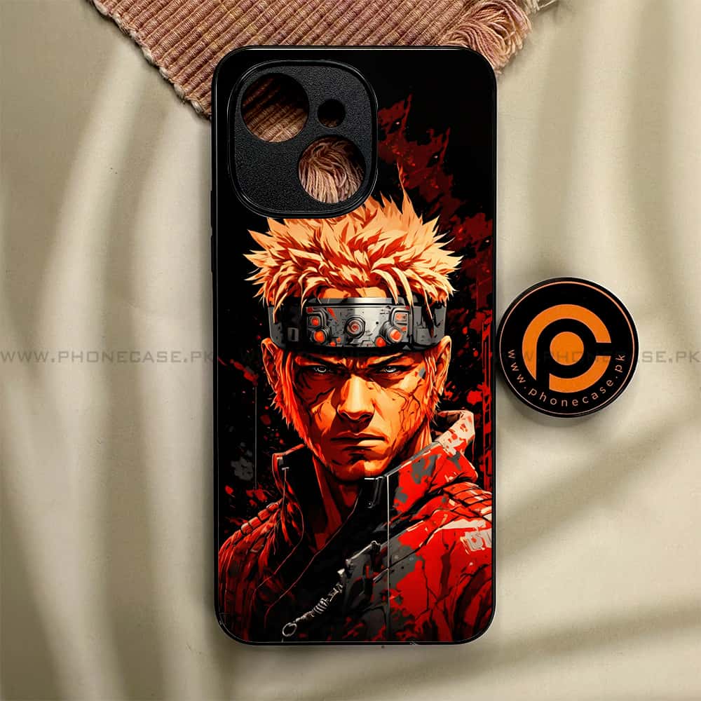 Tecno Spark 40C - Anime 2.0 Series - Premium Metal Printed soft Bumper shock Proof Case