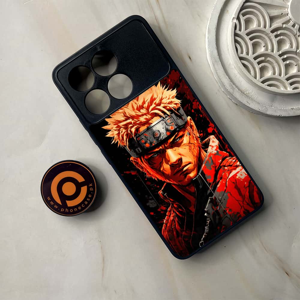 Xiaomi Poco F6 Pro - Anime 2.0 Series - Premium Metal Printed soft Bumper shock Proof Case