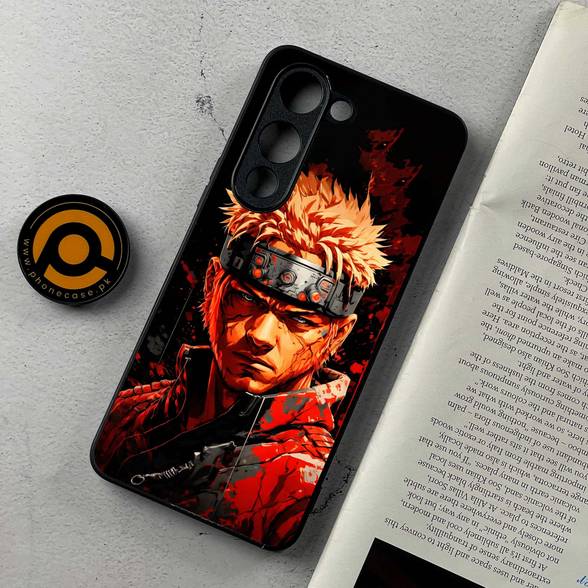 Vivo Y04 - Anime 2.0 Series - Premium Metal Printed Soft Bumper Shockproof Case