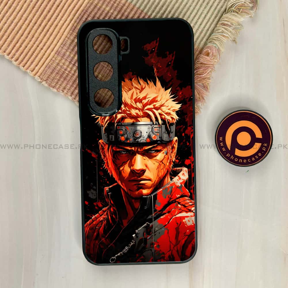 Infinix Hot 60i - Anime 2.0 Series - Premium Metal Printed soft Bumper shock Proof Case