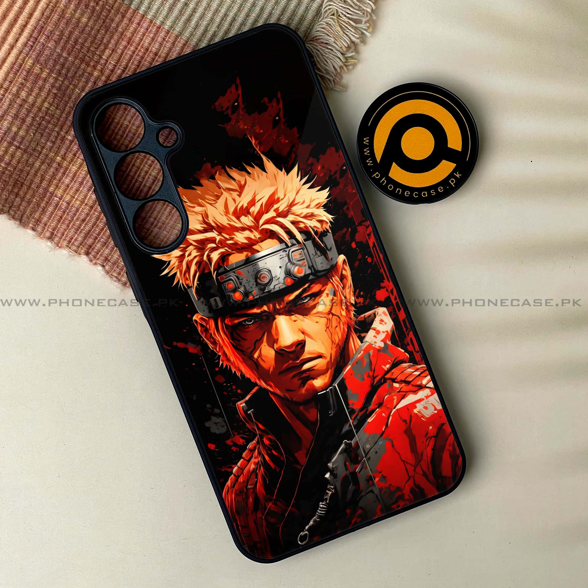 Samsung Galaxy A25 - Anime 2.0 Series - Premium Printed Glass soft Bumper shock Proof Case