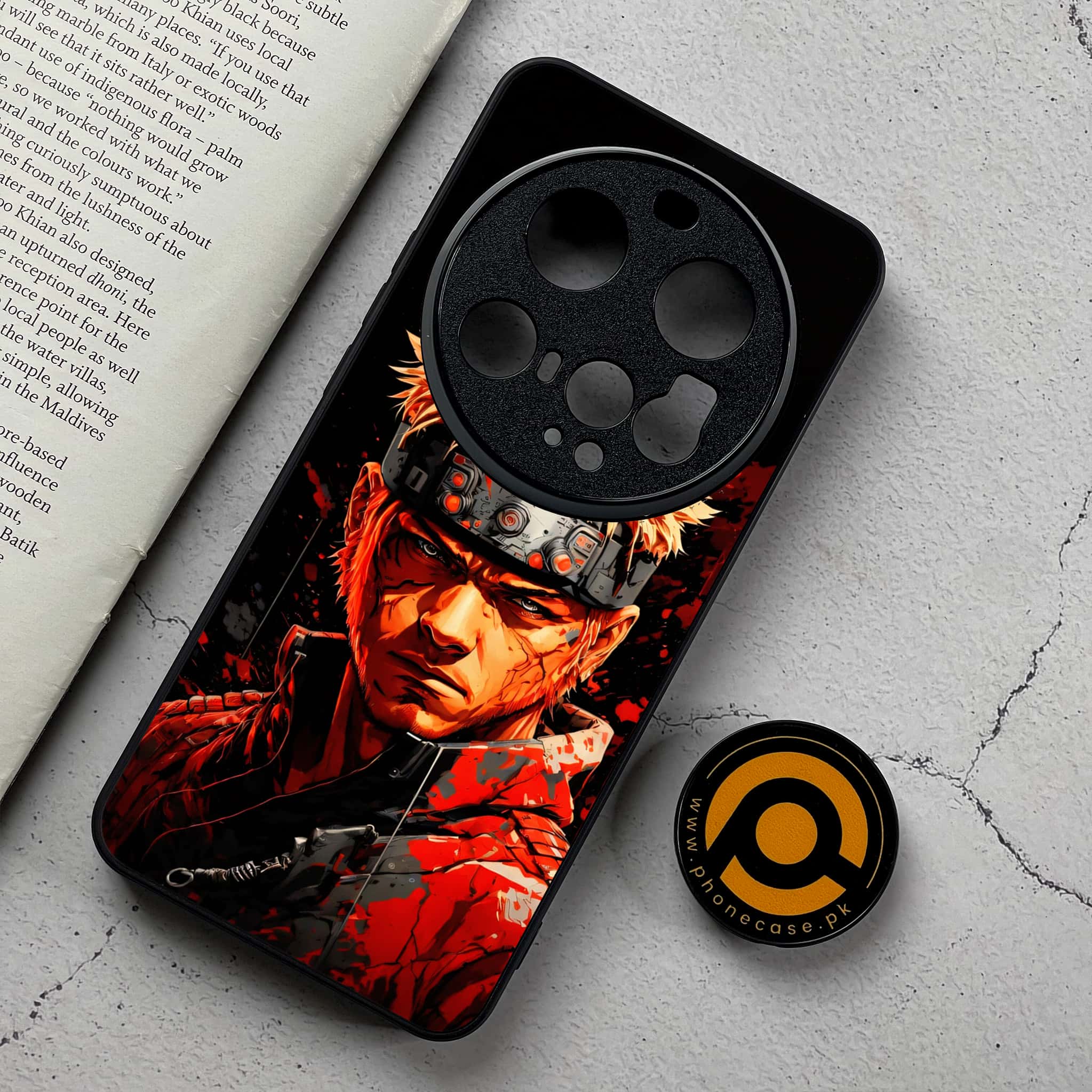 Xiaomi 15 Ultra - Anime 2.0 Series - Premium Metal Printed Soft Bumper Shockproof Case