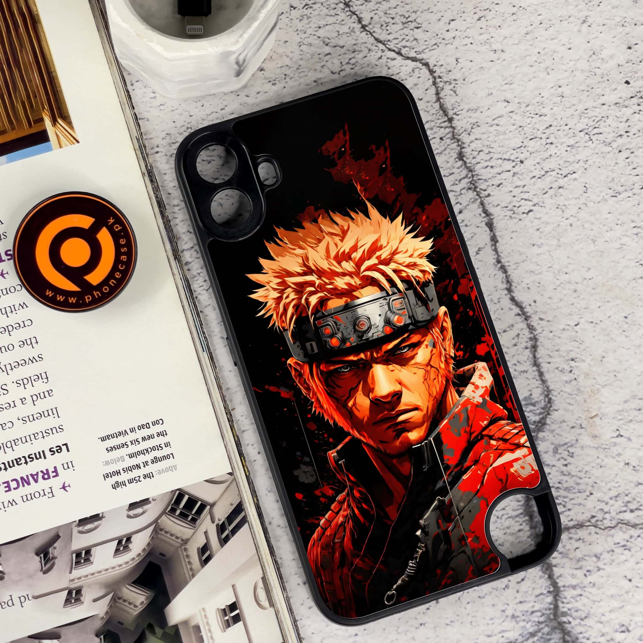 Nothing CMF Phone 1 - Anime 2.0 Series - Premium Metal Printed soft Bumper Shock Proof Case