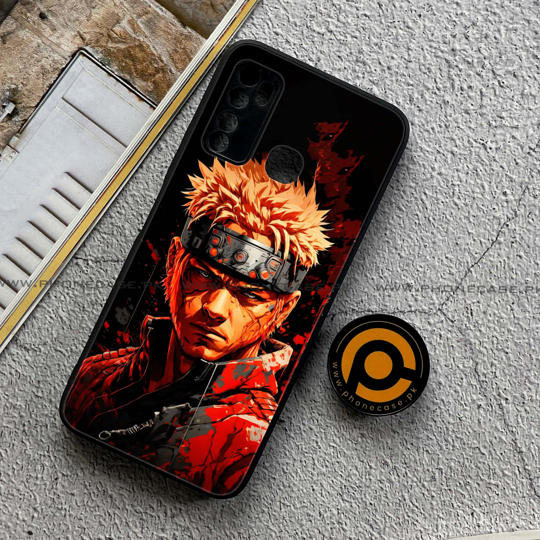 Infinix Note 7 Lite - Anime 2.0 Series - Premium Printed Metal soft Bumper shock Proof Case