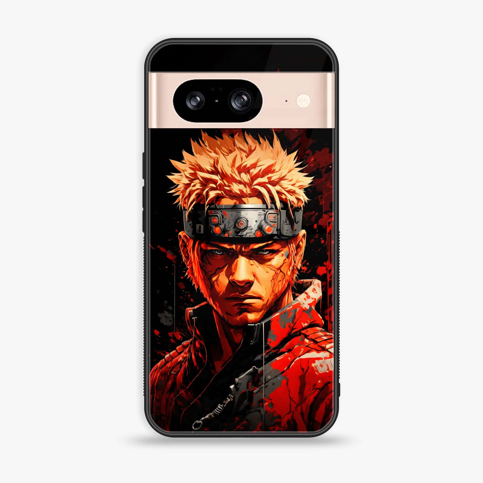 Google Pixel 8 - Anime 2.0 Series - Premium Metal Printed soft Bumper Shock Proof Case