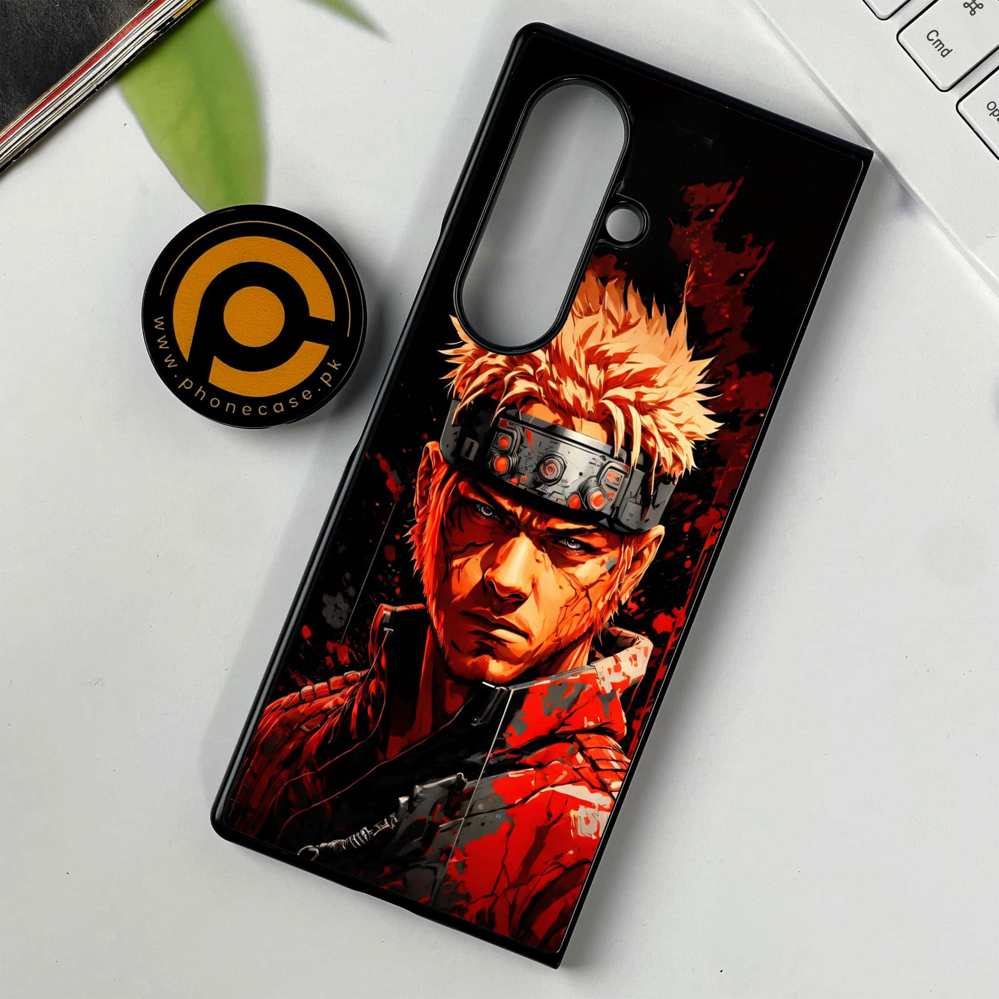 Samsung Galaxy Z Fold 7 - Anime 2.0 Series - Premium Metal Printed soft Bumper shock Proof Case