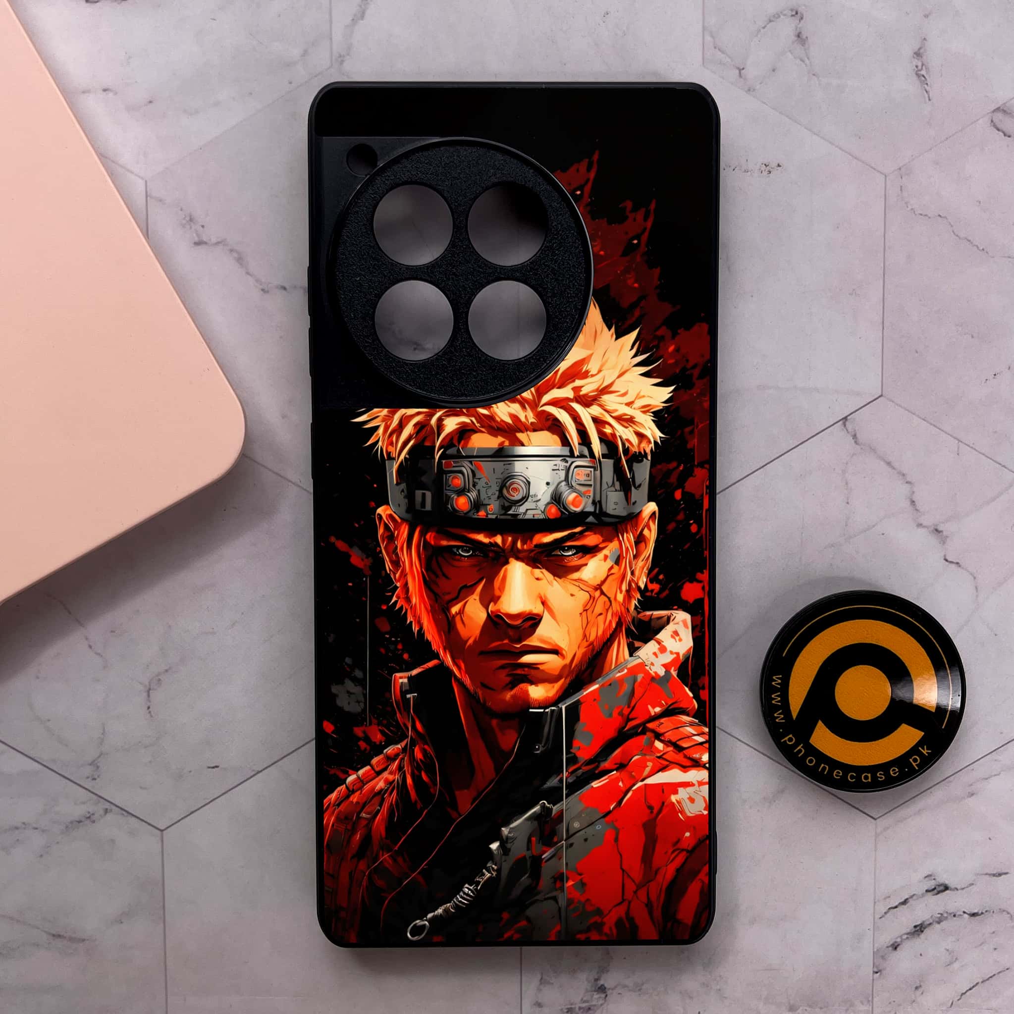 OnePlus 12R - Anime 2.0 Series - Premium Metal Printed soft Bumper shock Proof Case